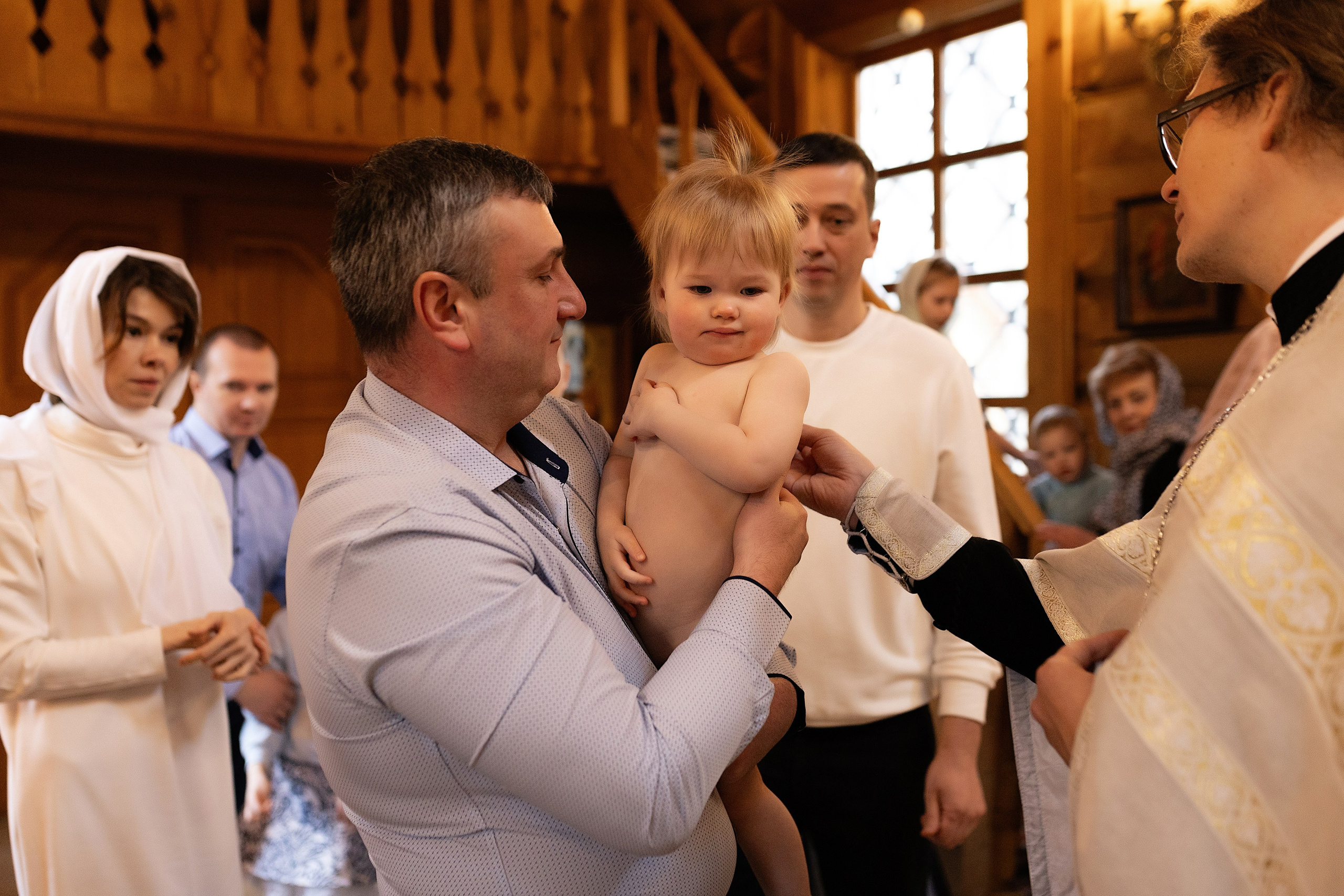 Таинство Крещения Ксении. Фотограф в Железнодорожном и Балашихе
