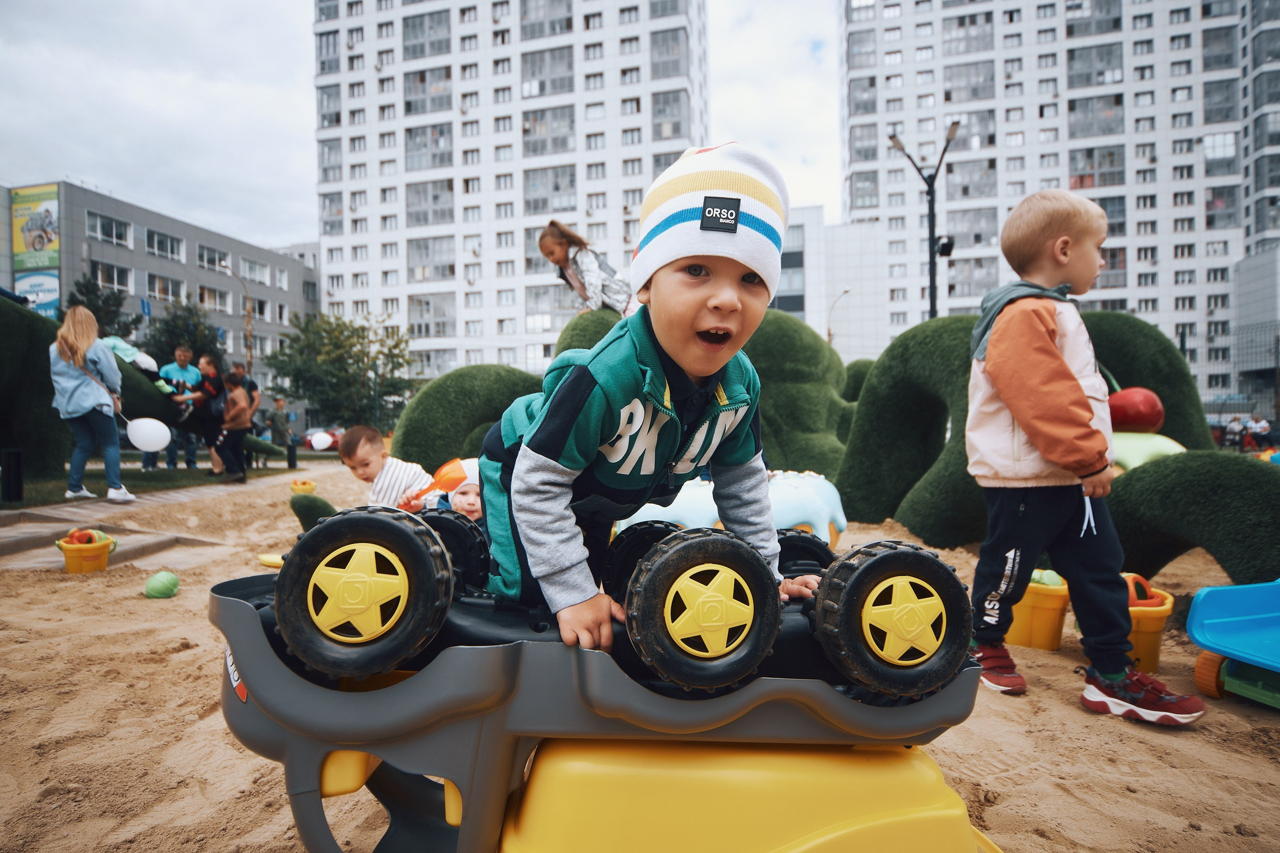 Открытие детского парка Юкко. Семейный и репортажной фотограф в Красноярске и Москве Виктор Бабинцев