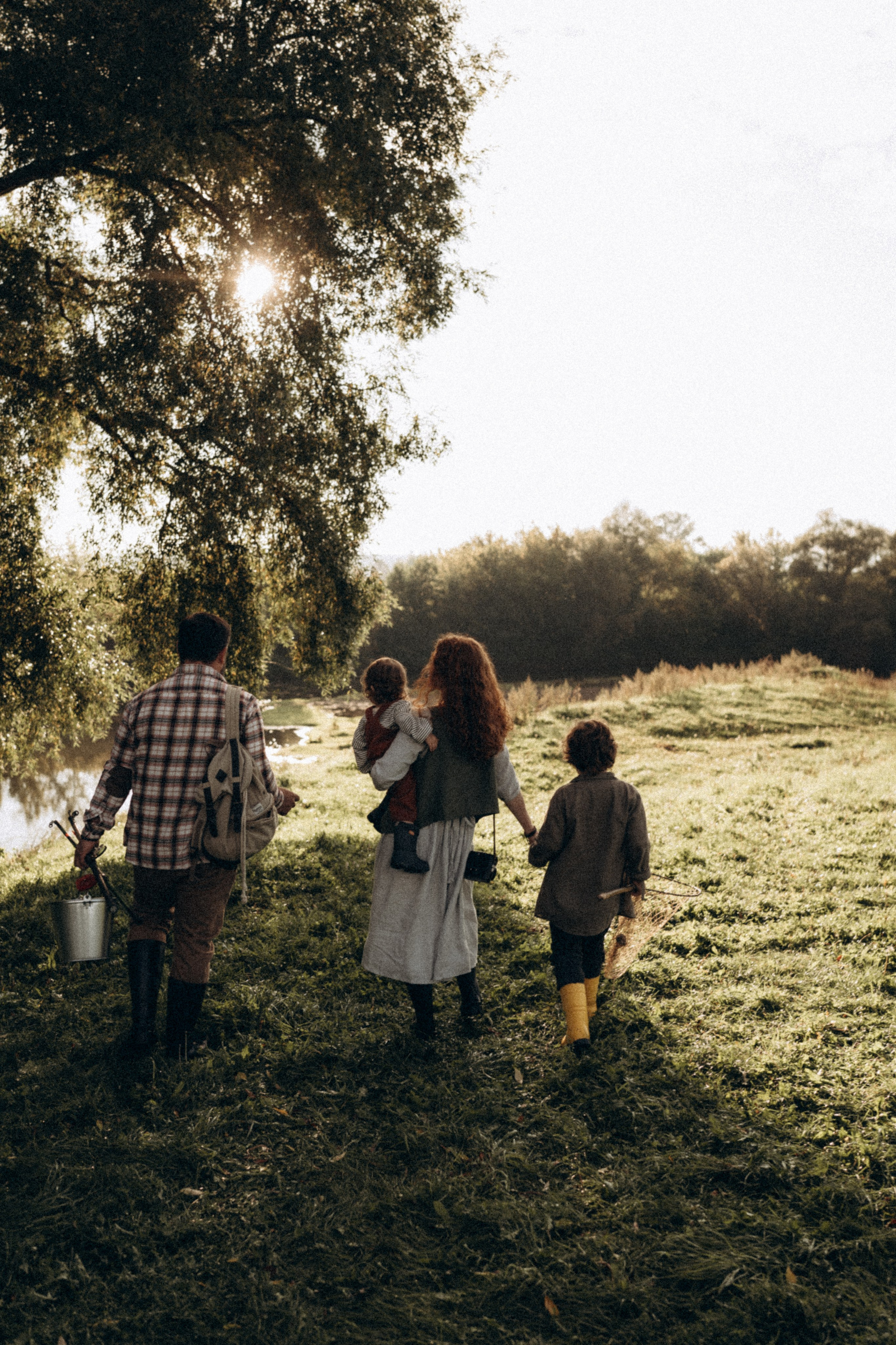 На рыбалке. Семейный и домашний фотограф в Уфе Ирина Гарасюта