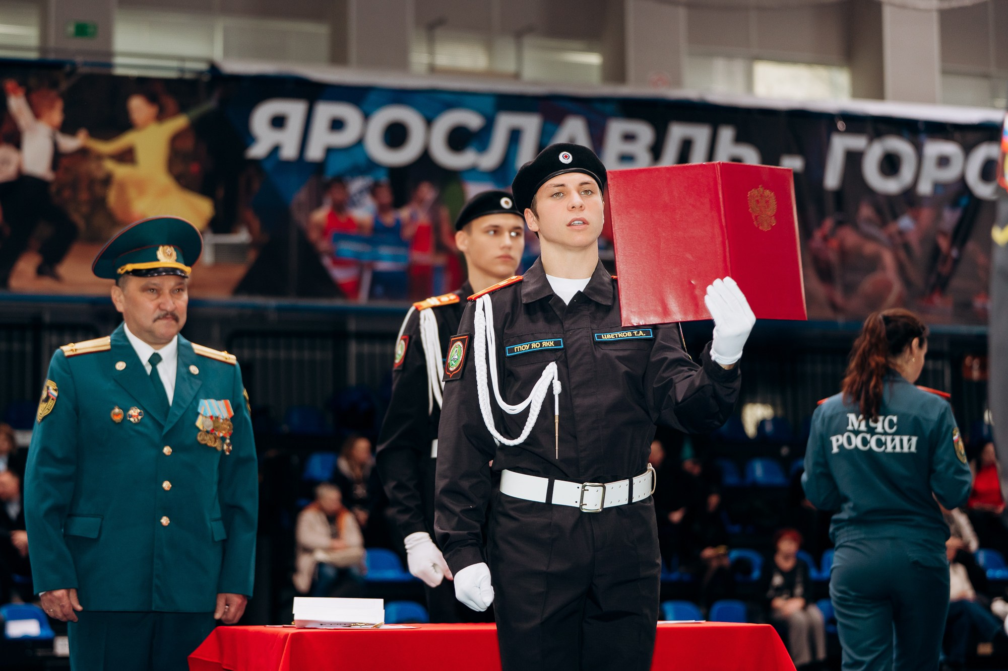 Принятие присяги кадетами. Свадебный и репортажный фотограф в Ярославле Евгений Сальников