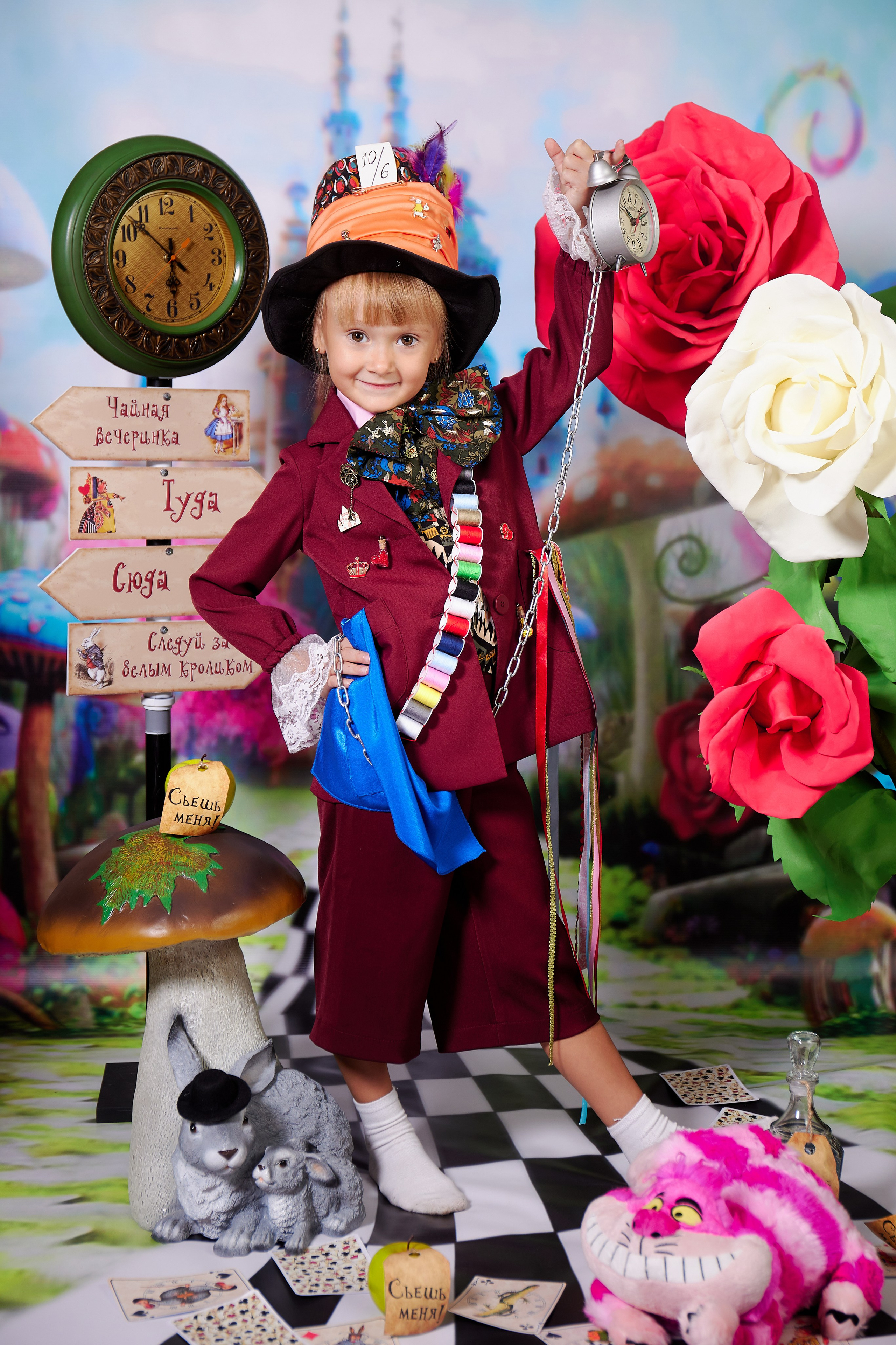 Алиса в стране чудес. Детская выездная фотостудия