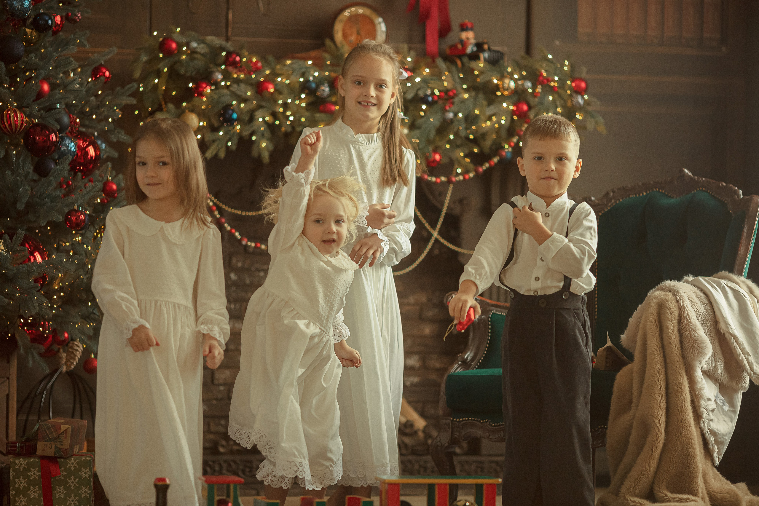 Новогоднее утро. Семейный и детский фотограф в Крыму Екатерина Швец