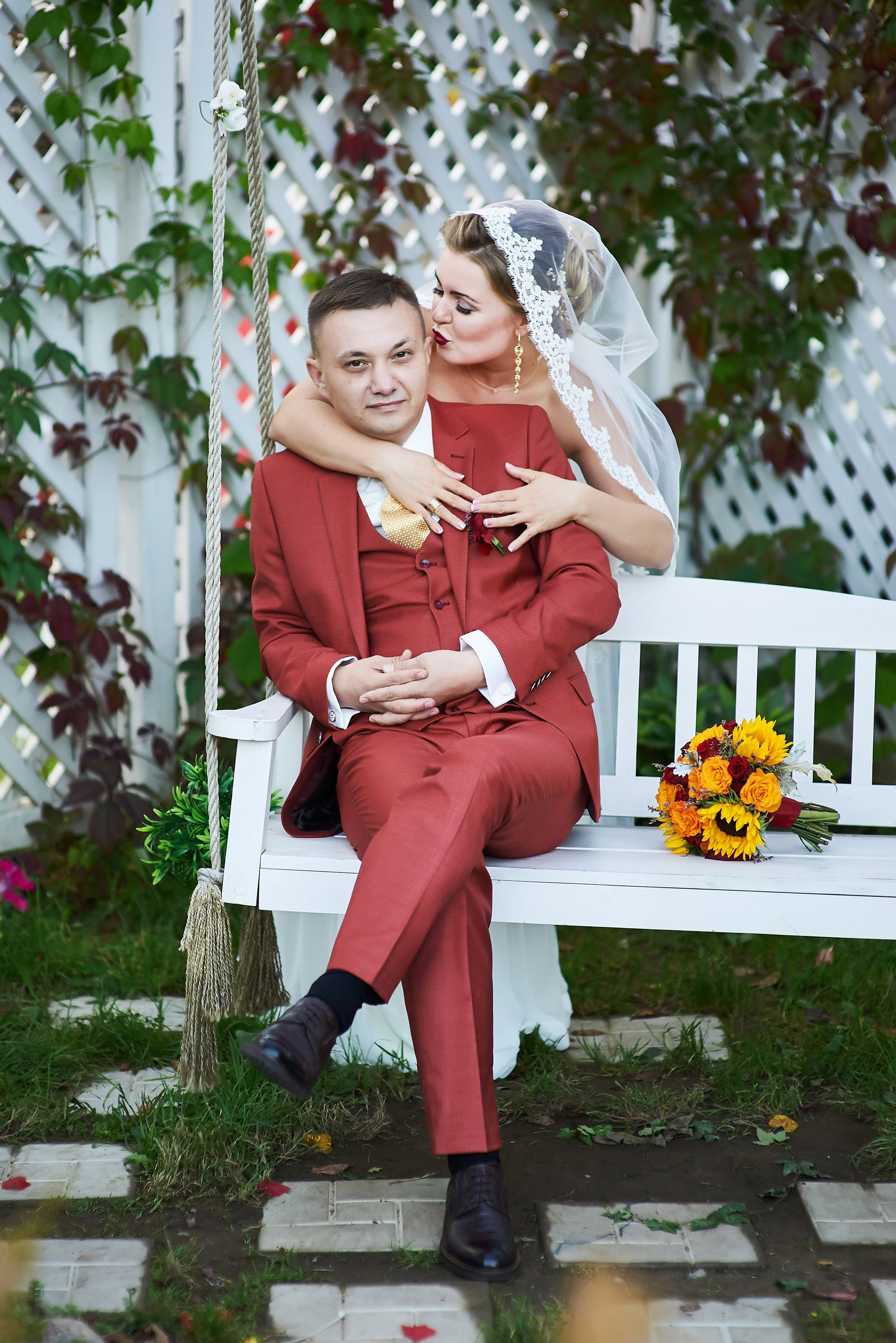 Анна и Сергей (фотосессия в Иваново Подворье). Портретный, семейный и свадебный фотограф в Санкт-Петербурге и в Пушкине Ширяев Денис