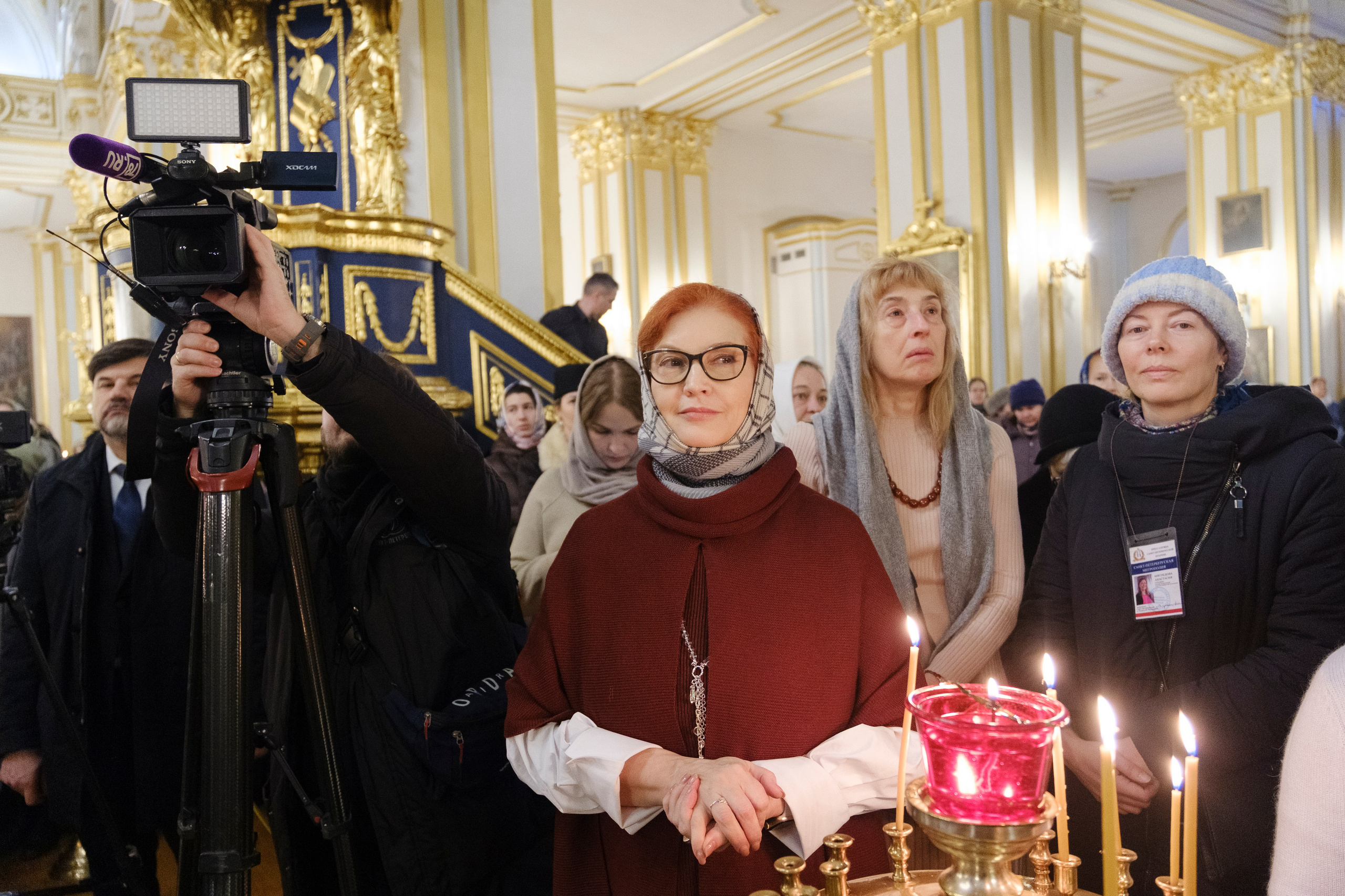 Божественная литургия в Николо-Богоявленском морском соборе. НИКОЛО-БОГОЯВЛЕНСКИЙ МОРСКОЙ СОБОР