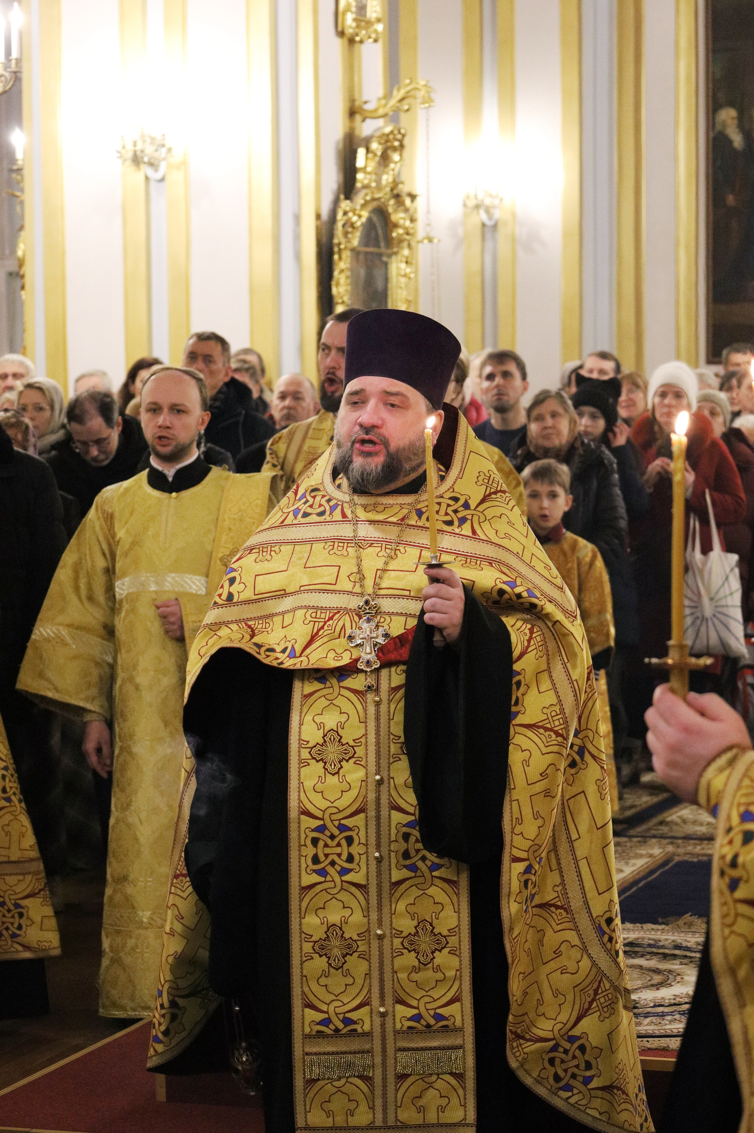СЛУЖЕНИЕ В КАНУН ДНЯ ПАМЯТИ СВЯТИТЕЛЯ НИКОЛАЯ ЧУДОТВОРЦА. НИКОЛО-БОГОЯВЛЕНСКИЙ МОРСКОЙ СОБОР