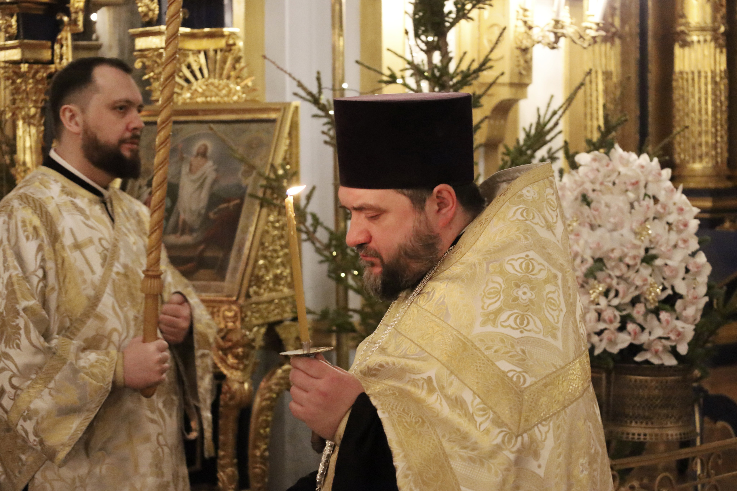 НАВЕЧЕРИЕ РОЖДЕСТВА ХРИСТОВА (РОЖДЕСТВЕНСКИЙ СОЧЕЛЬНИК). НИКОЛО-БОГОЯВЛЕНСКИЙ МОРСКОЙ СОБОР