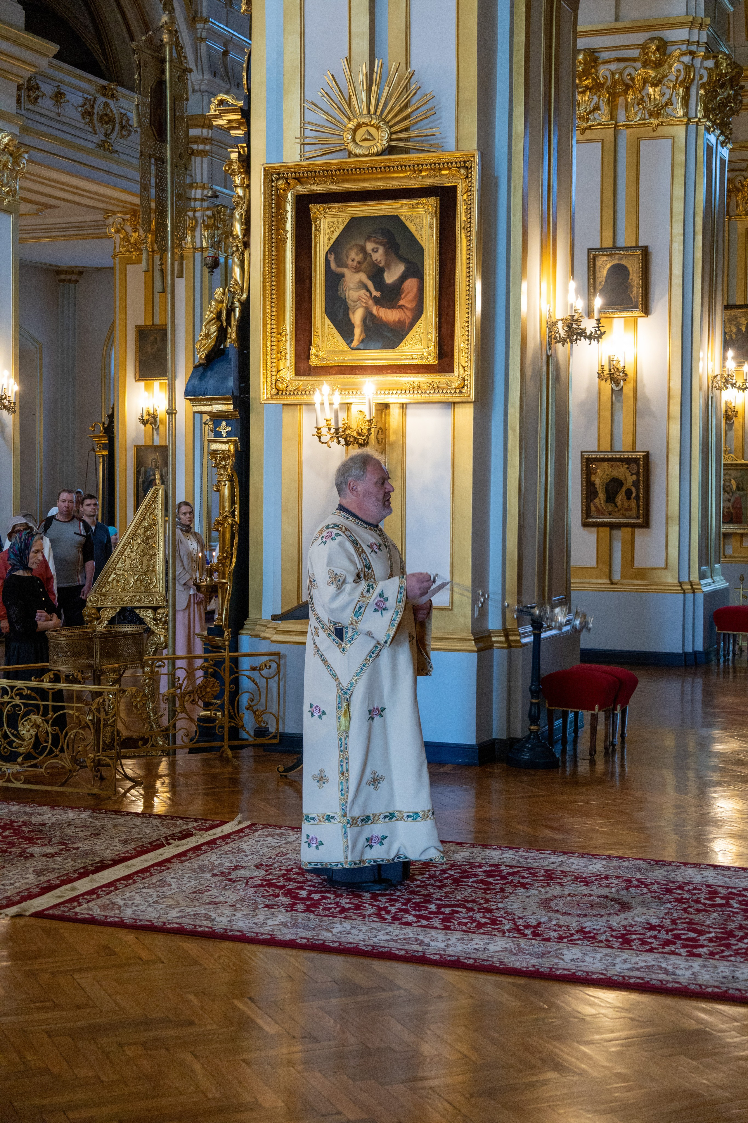 НЕДЕЛЯ 13-Я ПО ПЯТИДЕСЯТНИЦЕ. ГЛАС 4-Й. ПЕРЕНЕСЕНИЕ МОЩЕЙ АП. ВАРФОЛОМЕЯ. АП. ОТ 70-ТИ ТИТА, ЕП. КРИТСКОГО. НИКОЛО-БОГОЯВЛЕНСКИЙ МОРСКОЙ СОБОР