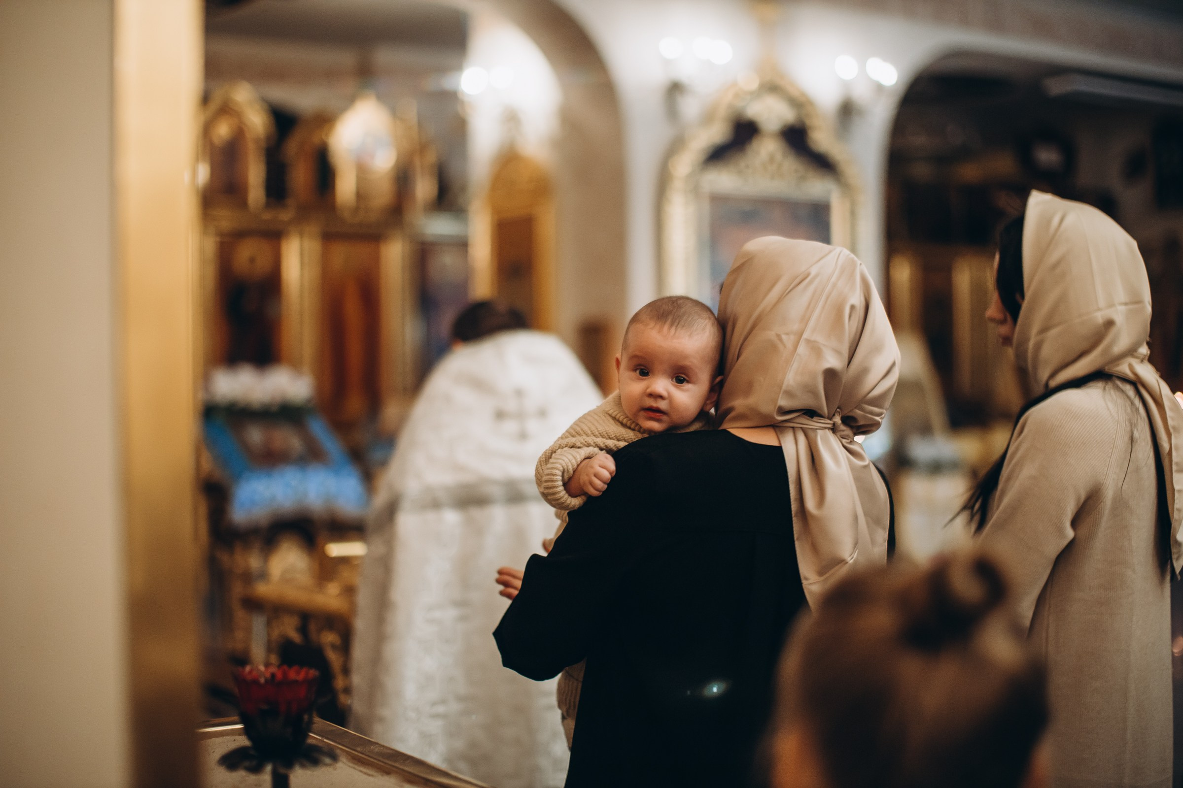 Крещение Макса. Семейный фотограф в Волгодонске Краченцева Анна