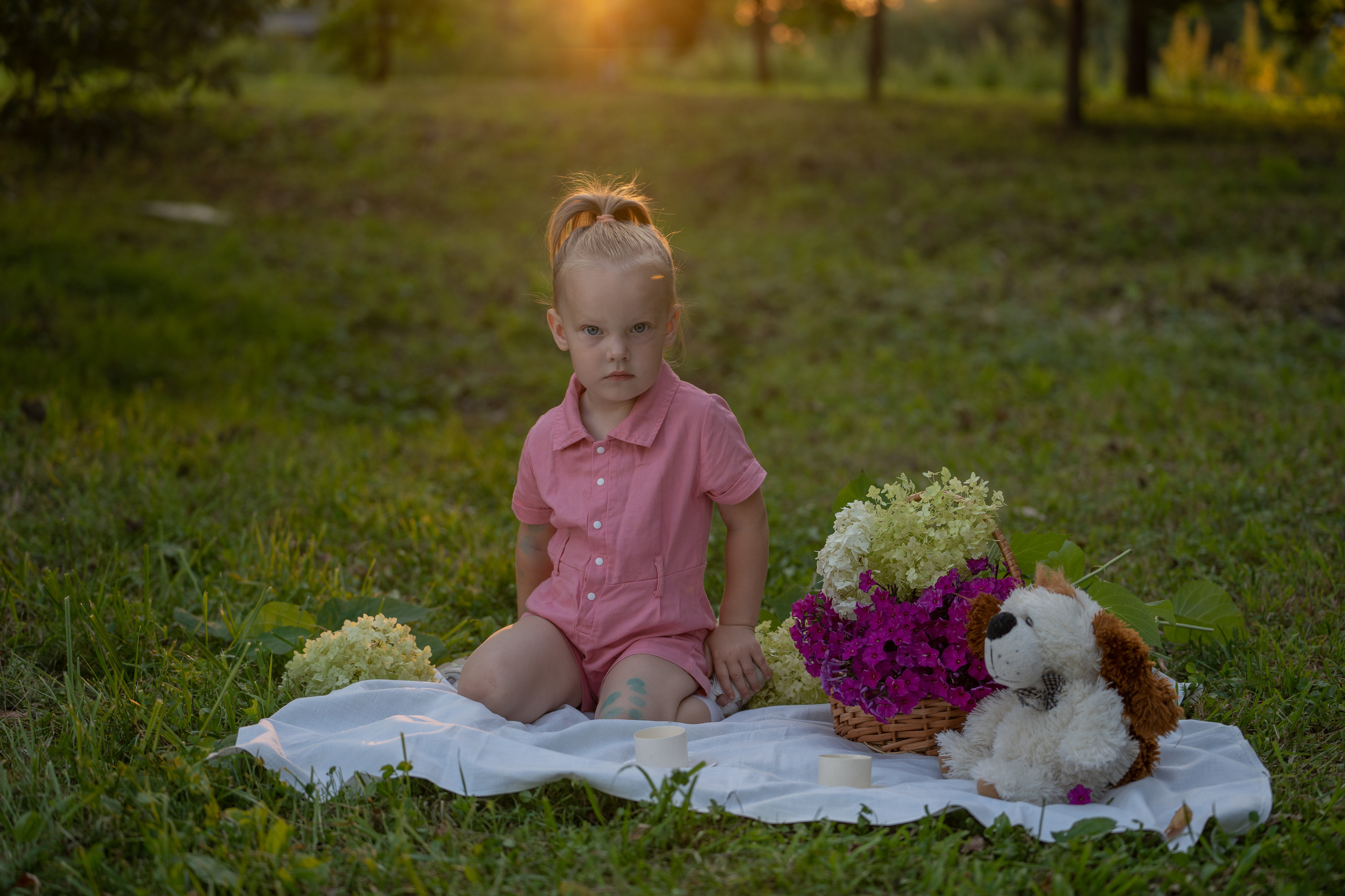 Детская фотосессия у воды. Портретный фотограф Олеся Владимирова в Москве