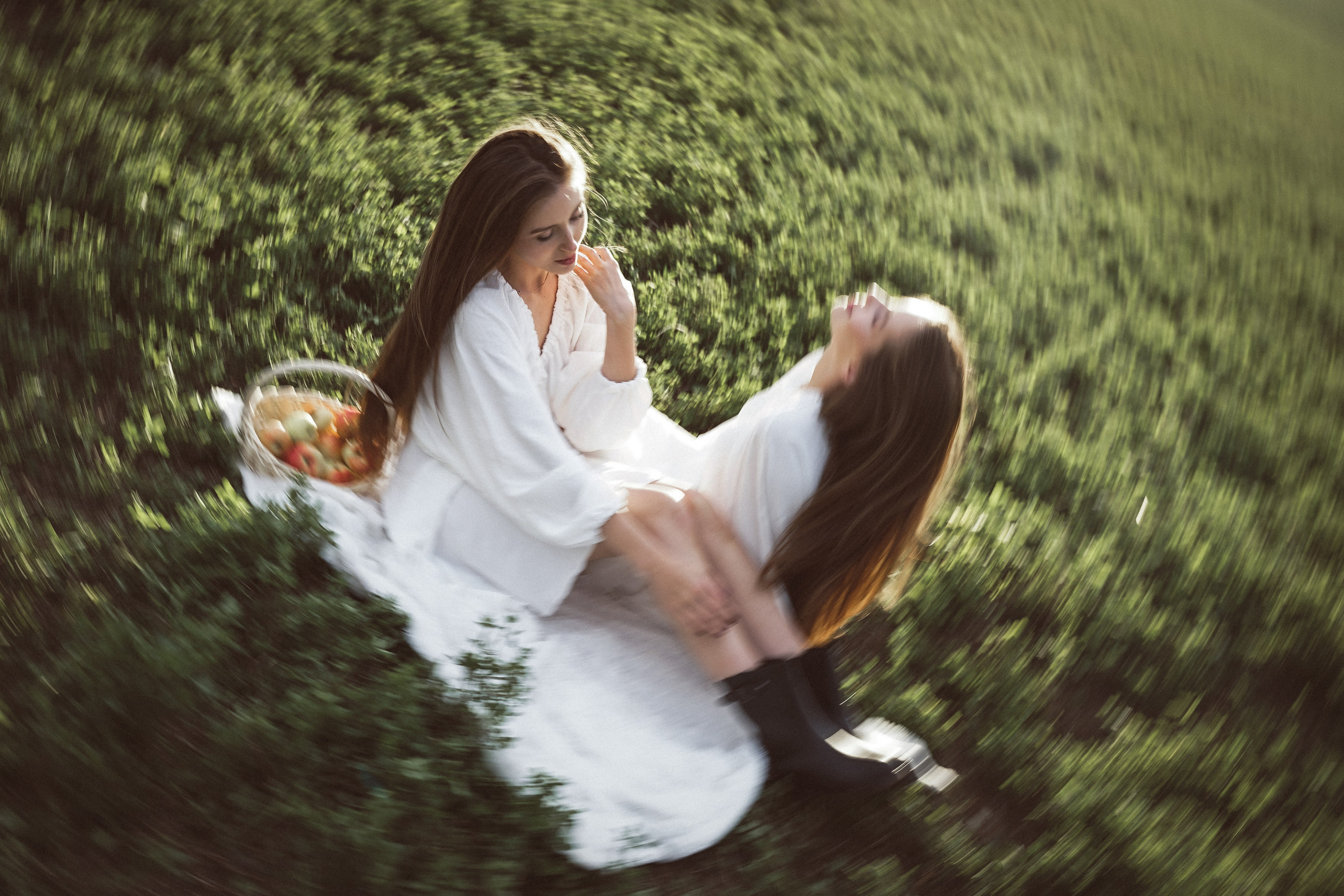 Прогулочная фотосессия в поле