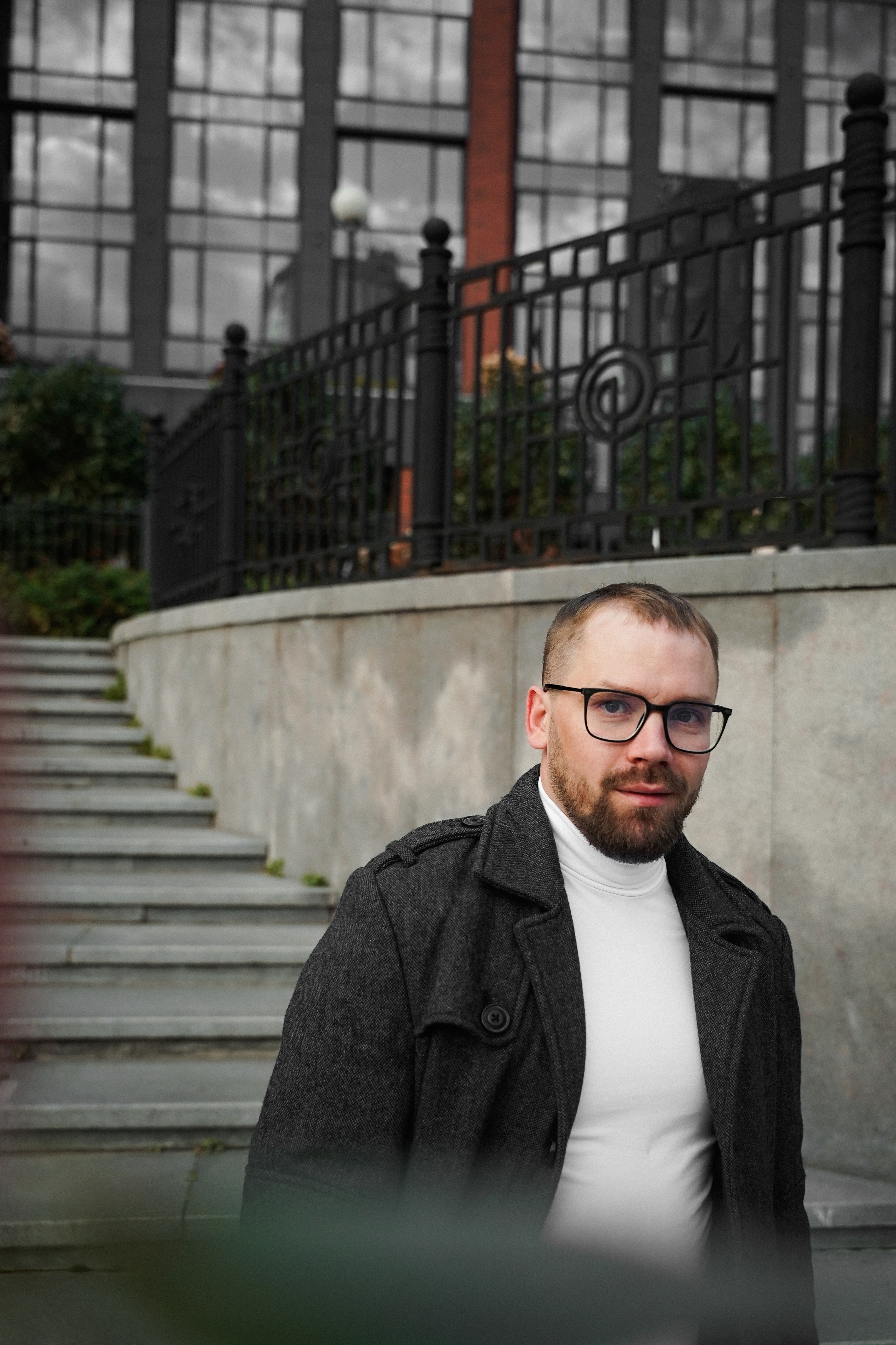 Прогулочная фотосессия для мужчины