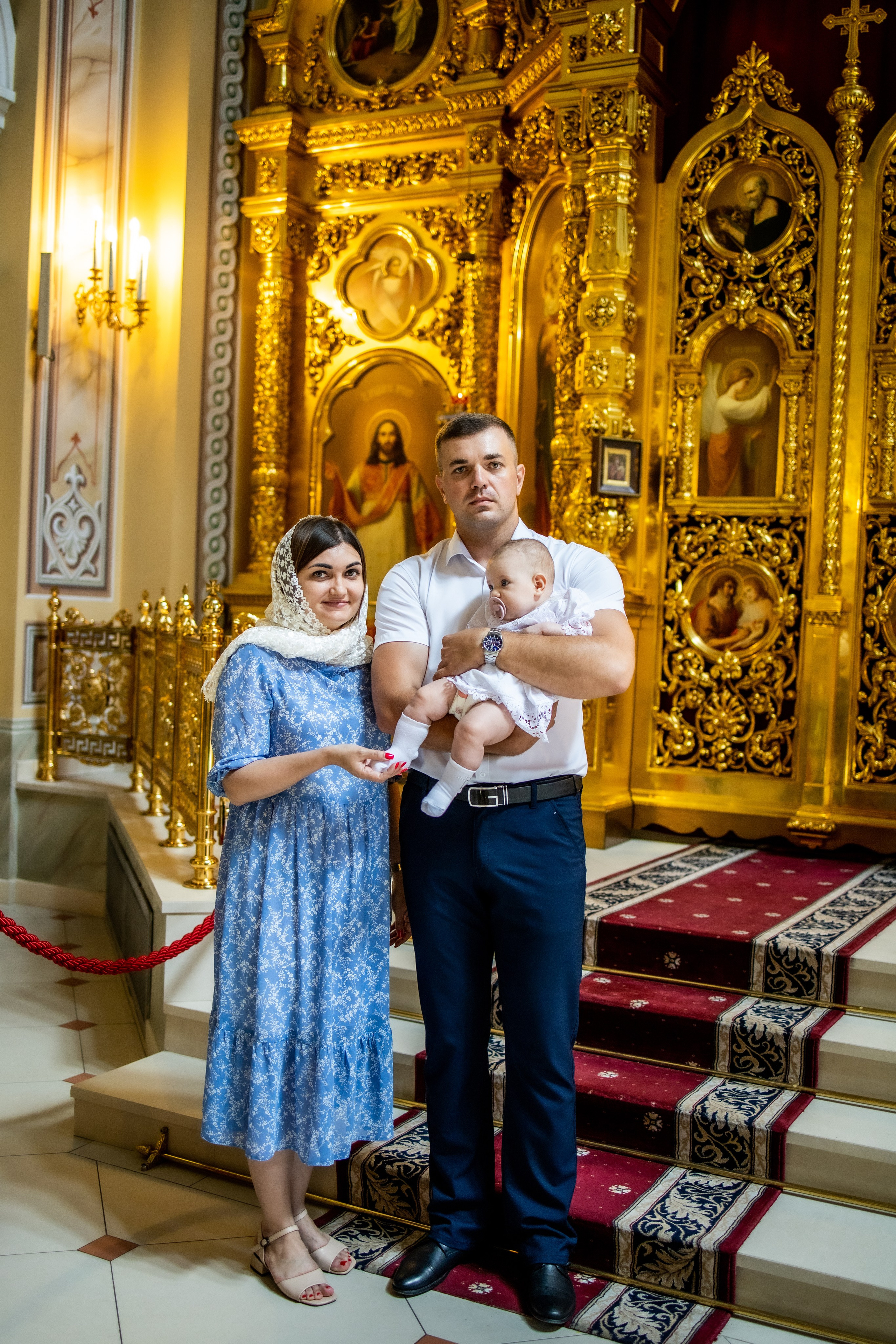 Крещение Нины. Фотограф Надежда Лукьянова