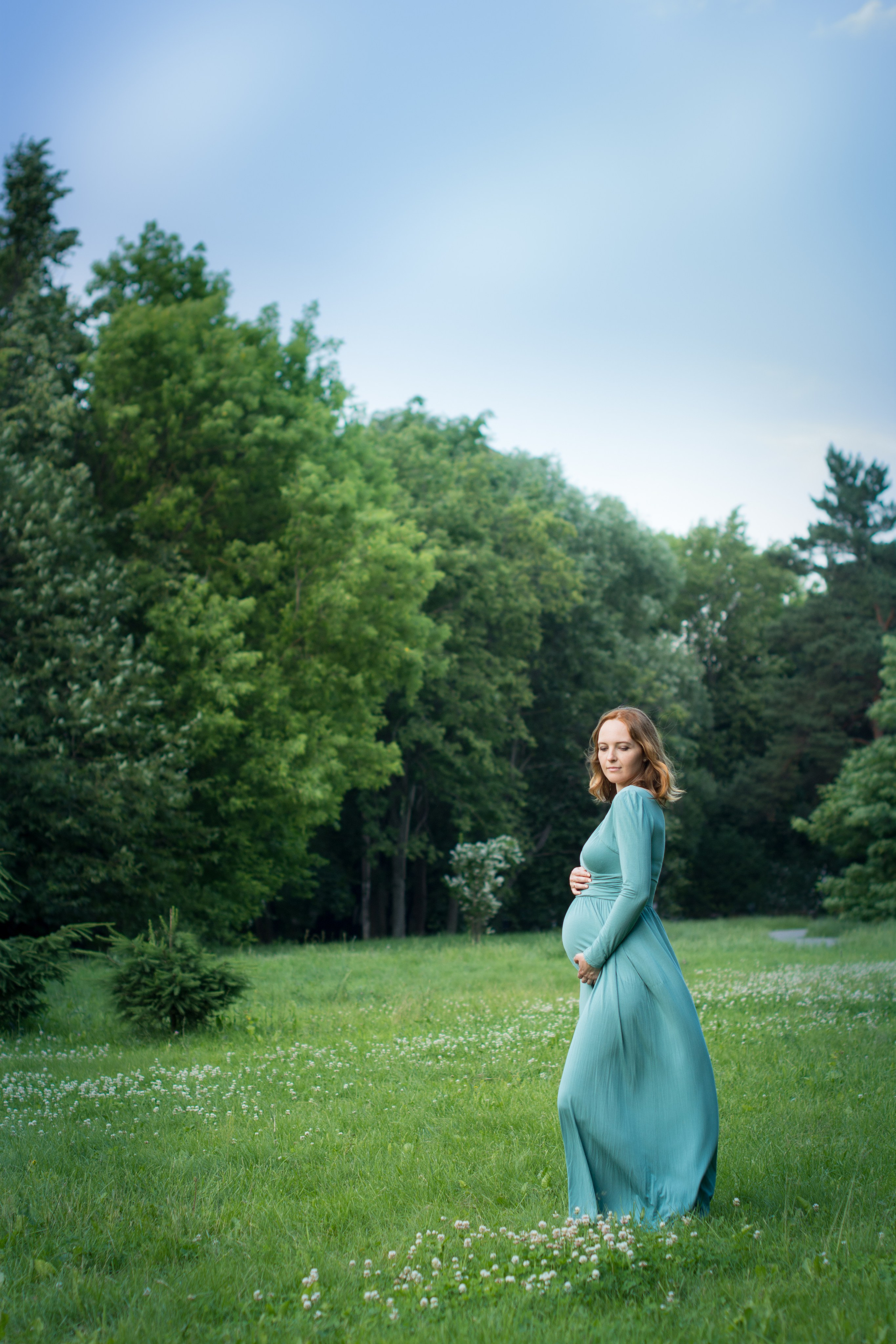 Беременность. Семейная съёмка в парке. Фотосессия беременности — Крылова Натали — Москва