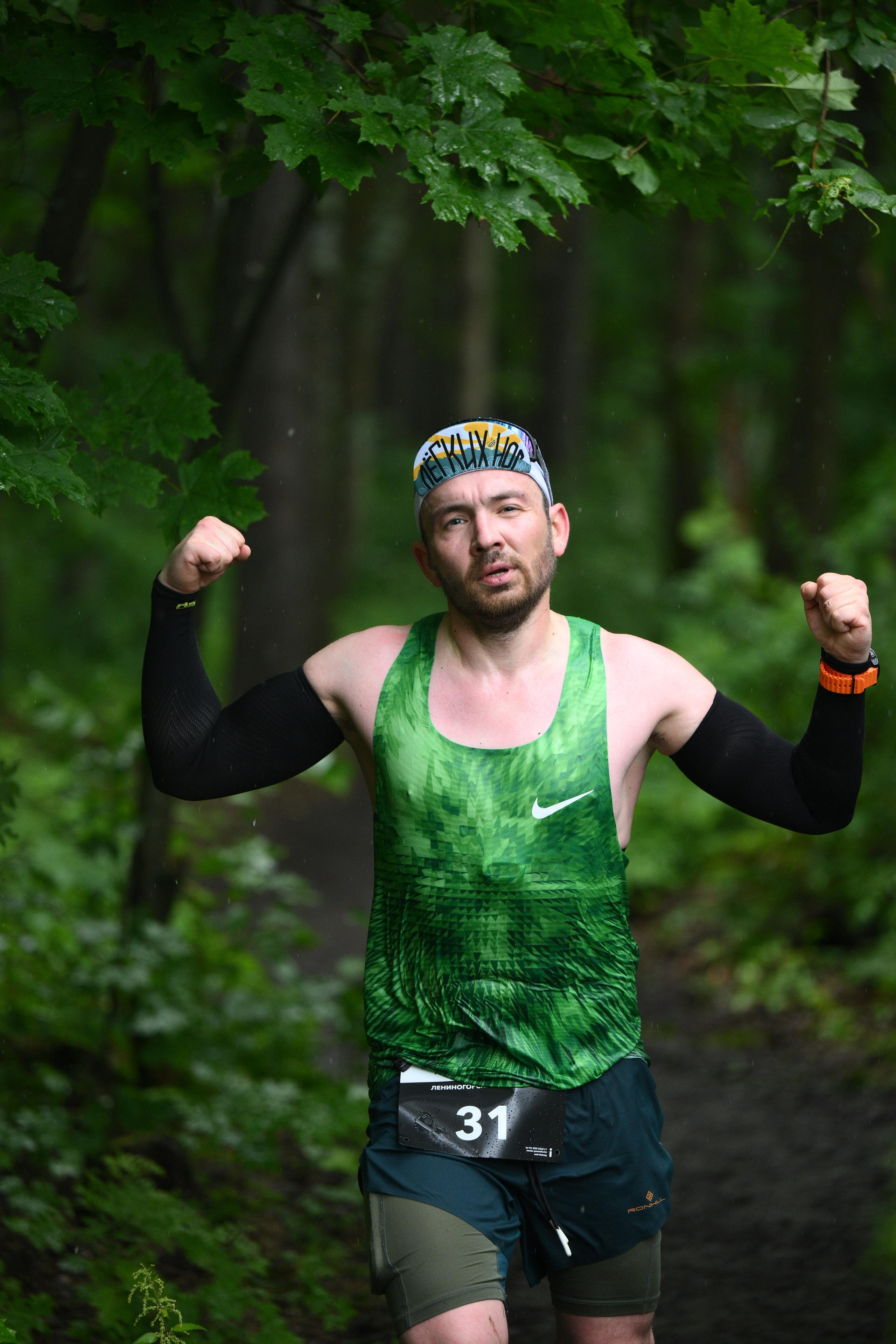 Трейловый забег. Лениногорский Трейл 2025. Спортивный репортажный фотограф в Ижевске Сергей Мерзляков