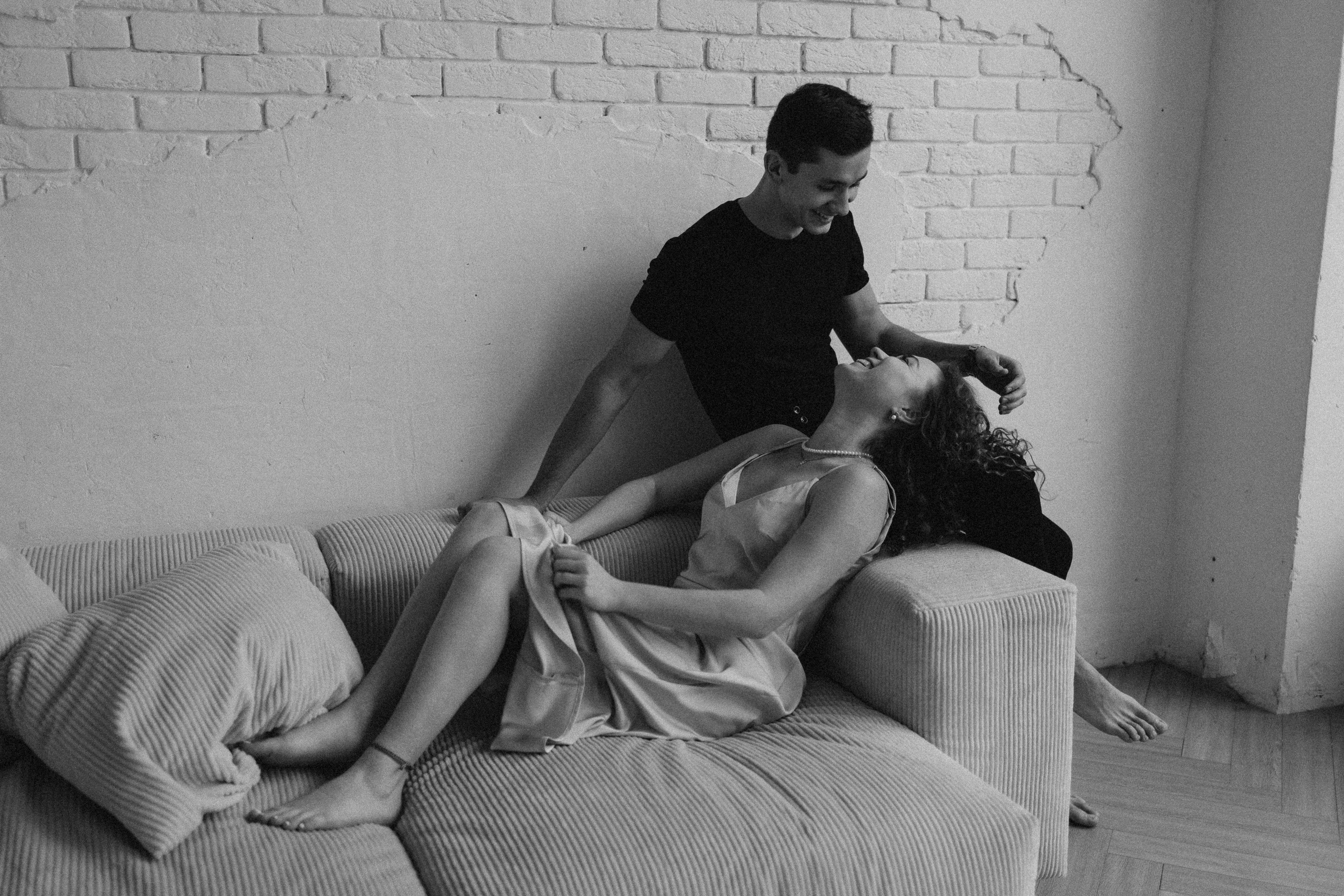 Аня и Вадим студия. Семейный фотограф в Калуге Ирина Алдохина