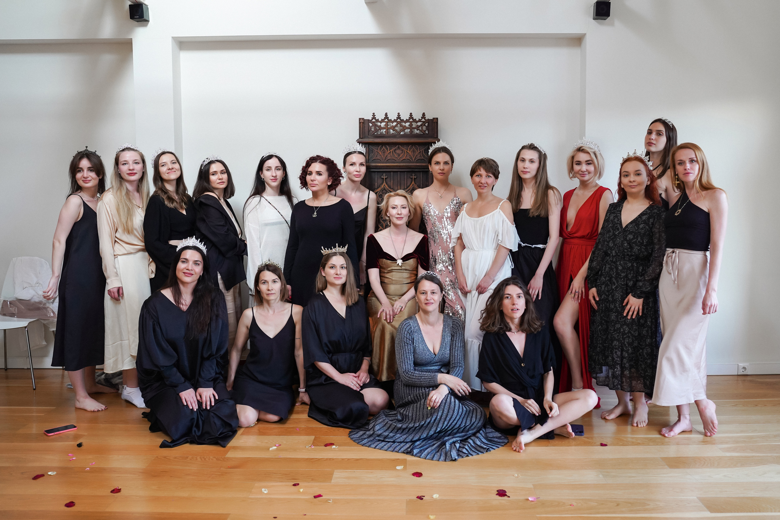 «Коронация» Евы Левиной. Портретный фотограф в Москве Анастасия Шагирова