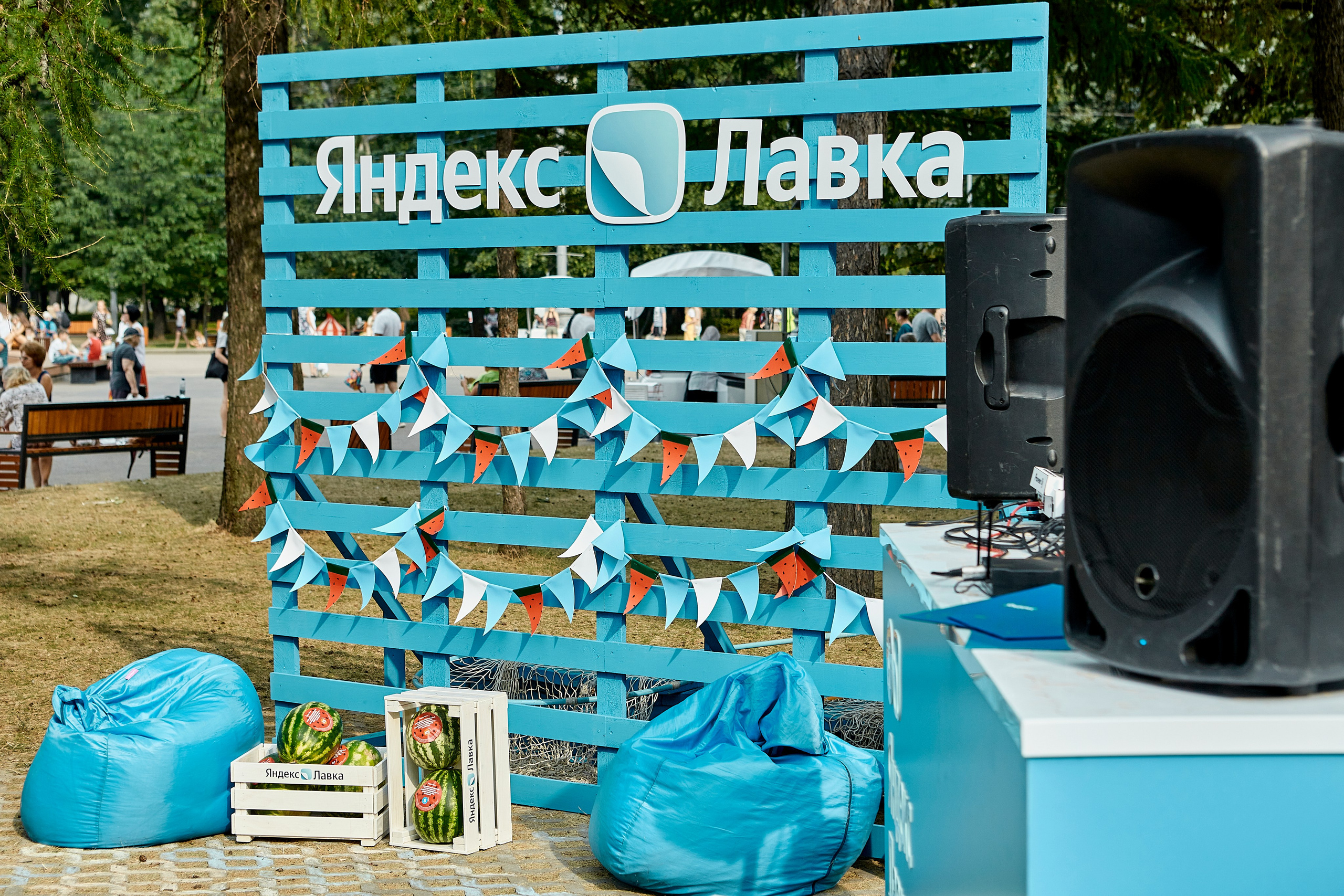 ЯНДЕКС ЛАВКА «АРБУЗНАЯ ФЕЕРИЯ». Фотограф Андрей Егоров