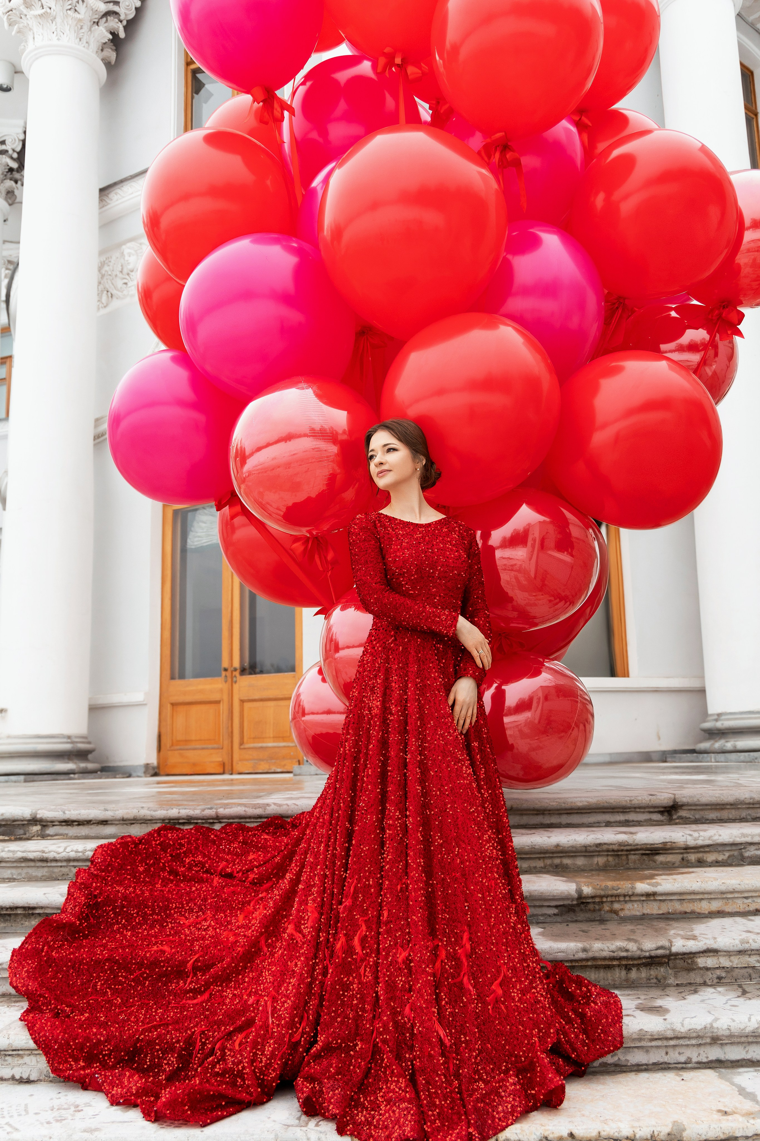 Фотосессии и фото-проекты. Доставка воздушных шаров по Санкт-Петербургу и лен. области