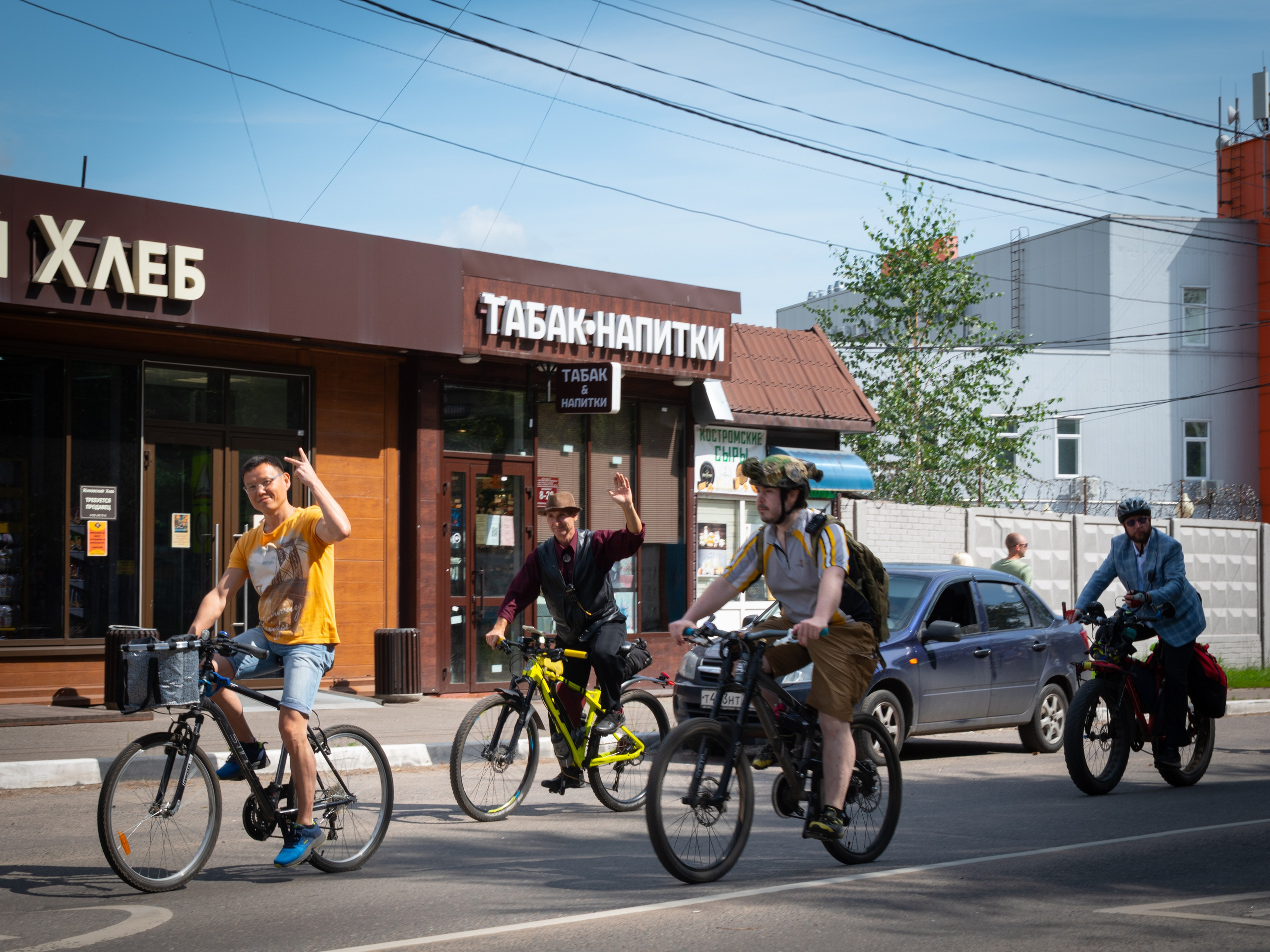«Леди на велосипеде» — велопробег по г. Жуковскому 2025. Репортажный фотограф Сыбер Мартти