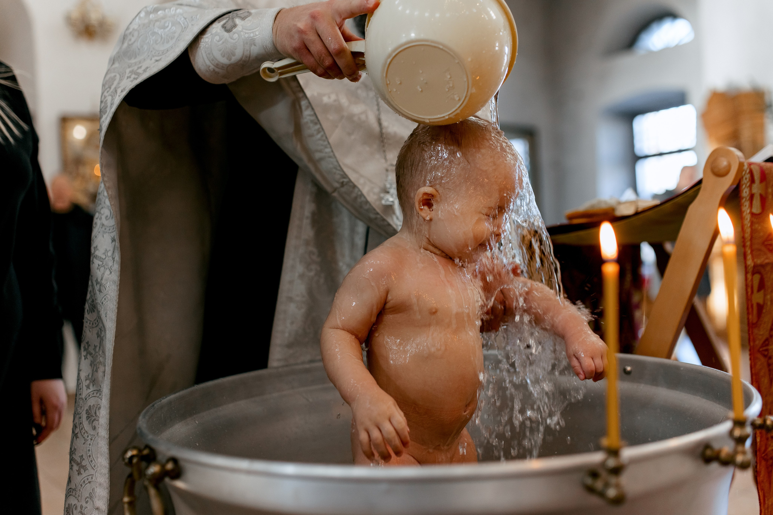 Крещение Тимофея. Свадебный и семейный фотограф в Туле и области Маша Костина