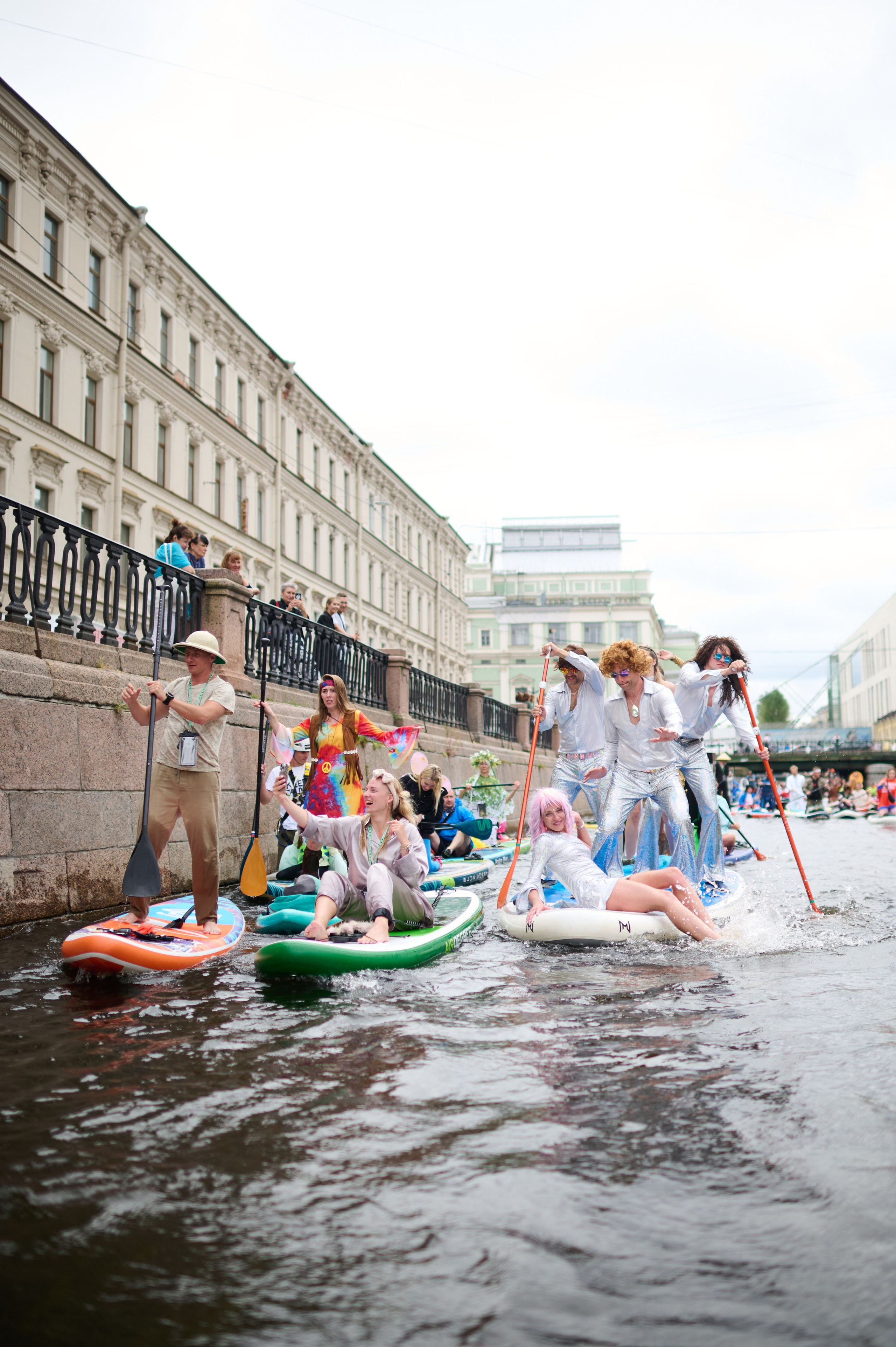 Фонтанка 2025. Фотосъемки на сапах, Москва. Сплавы на сапах