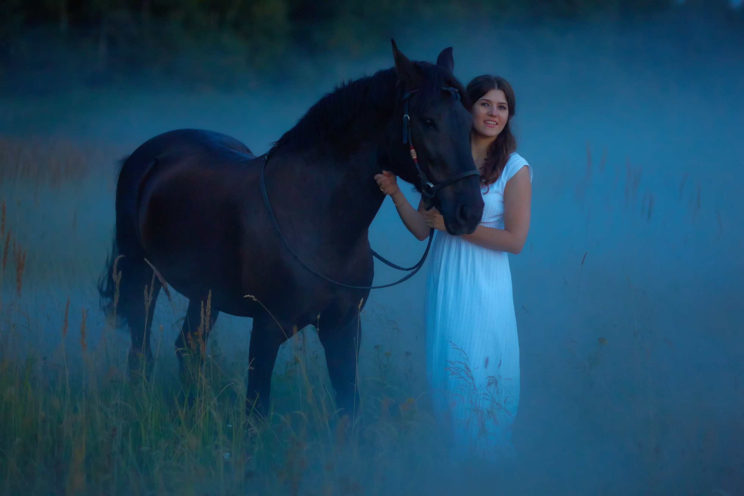 Фотосессия с лошадьми для Ирины. Фотограф Михаил Семенов