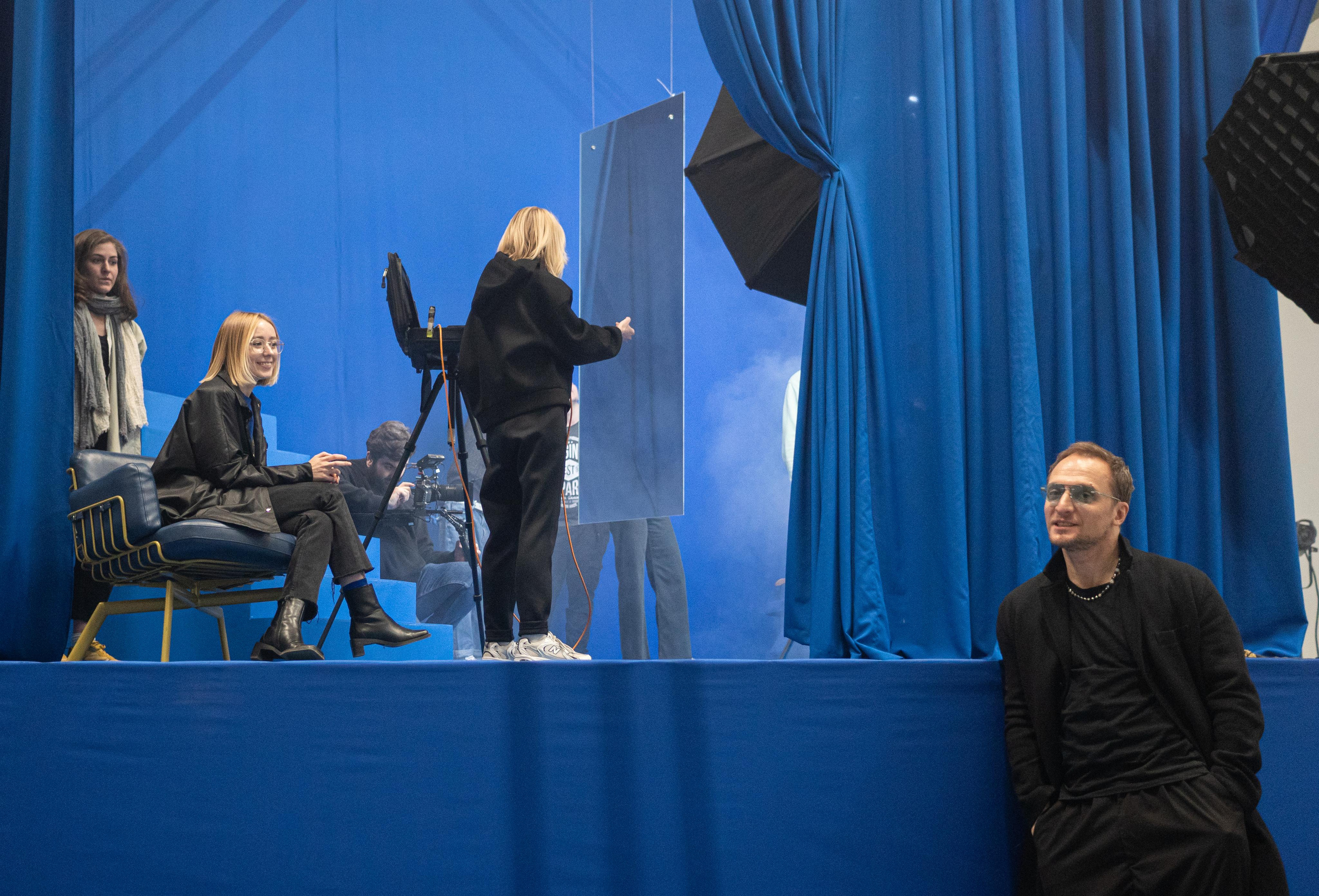 Backstage. See the moment and catche. commercial and reportage