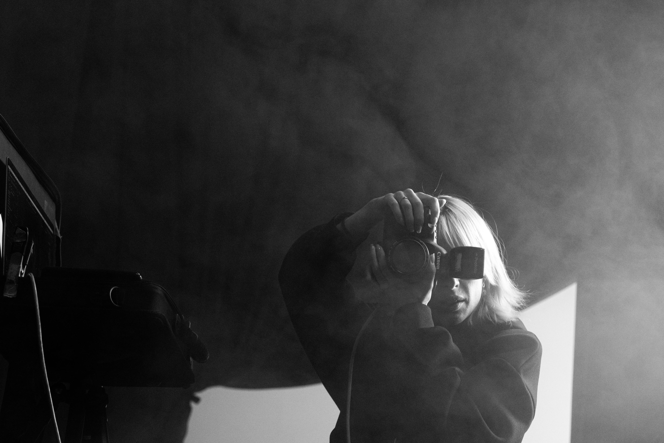 Backstage. See the moment and catche. commercial and reportage