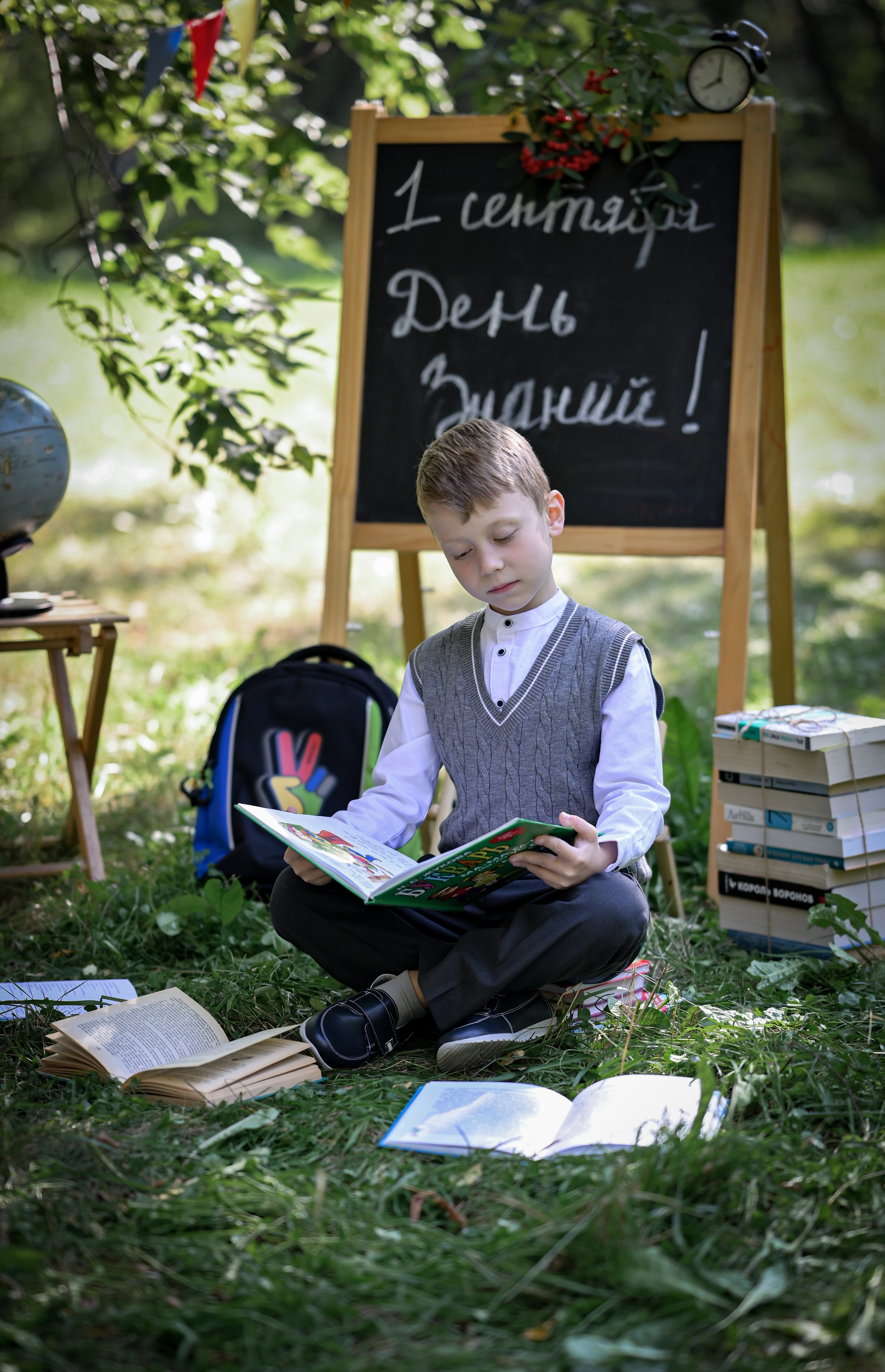 День знаний. Семейный и детский фотограф Лариса Ерданова в Екатеринбурге