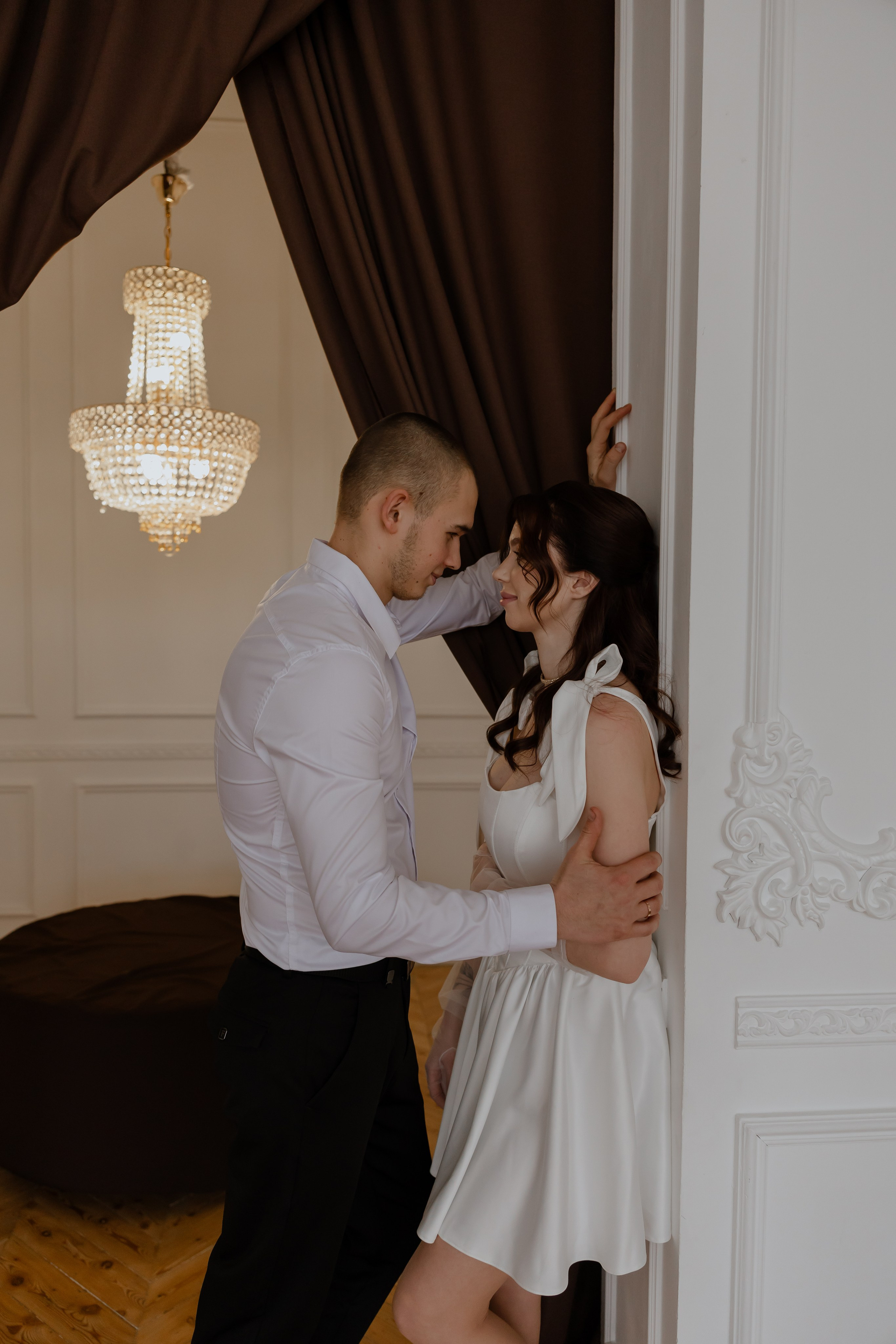 Свадебная фотосессия в студии. Фотограф в Новосибирске Екатерина Васильева