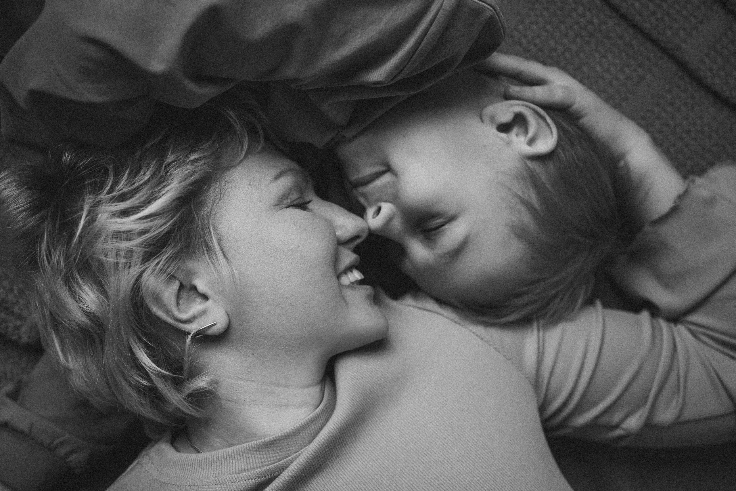Максим, Света, Никита и Даша. Семейный фотограф • Домашние съемки в Нижнем Новгороде