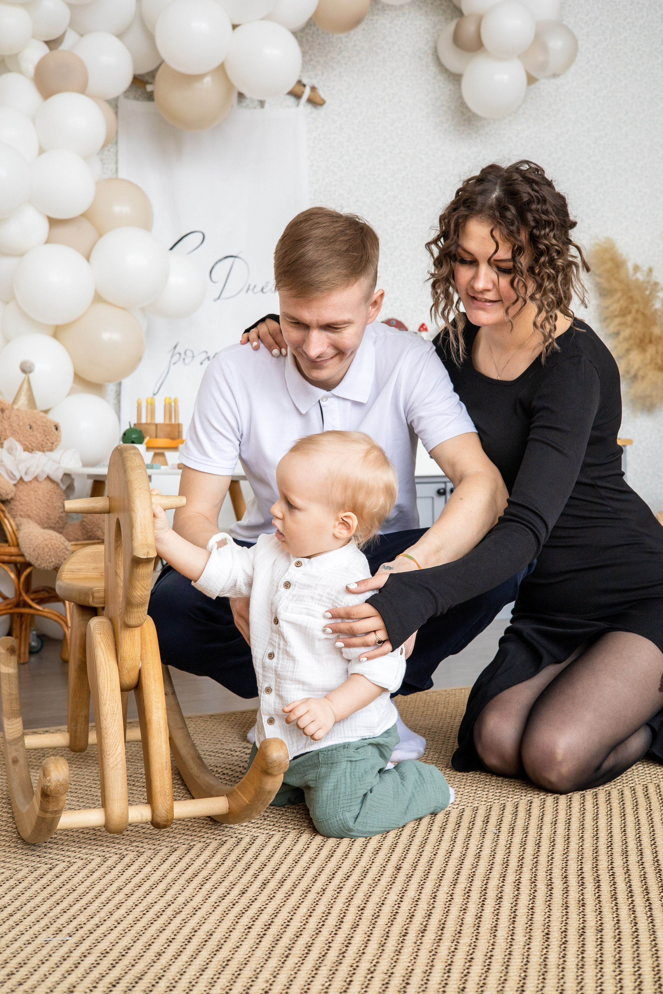 Елисею 1 годик. Настя Лекса. фотограф г. Красноярск