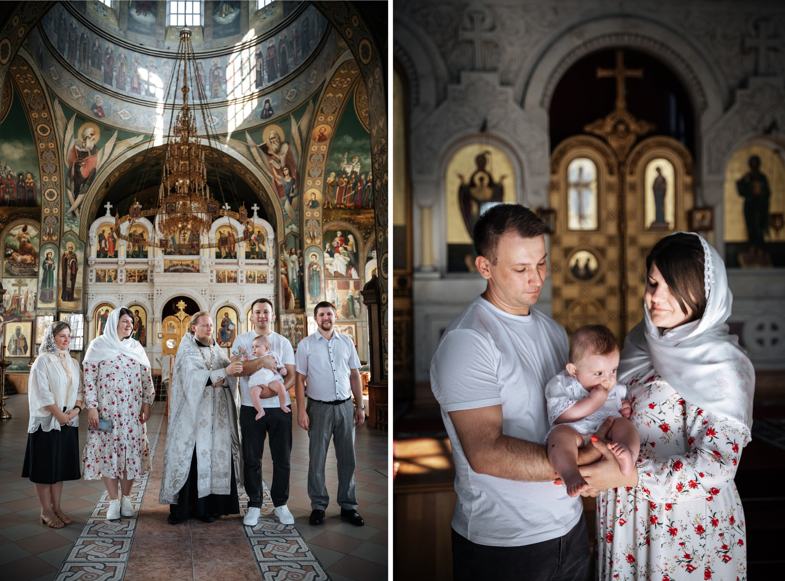 Крещение Евгения. Главная