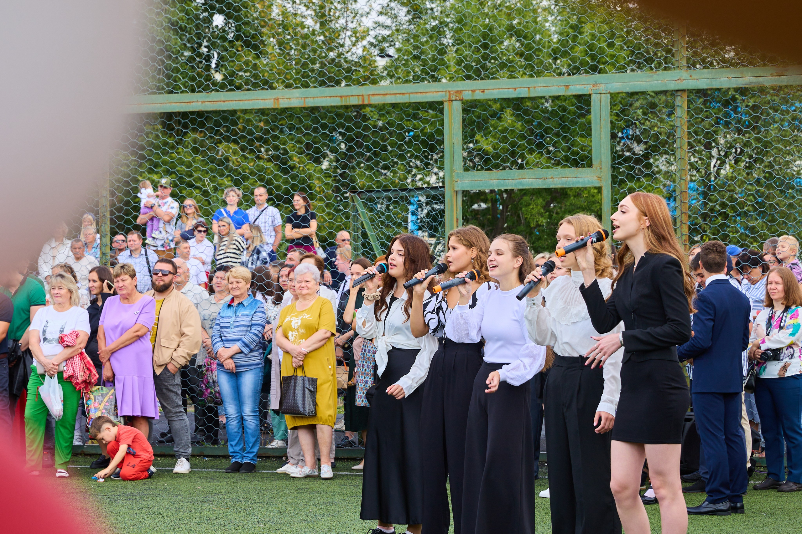 День знаний. Праздничная линейка