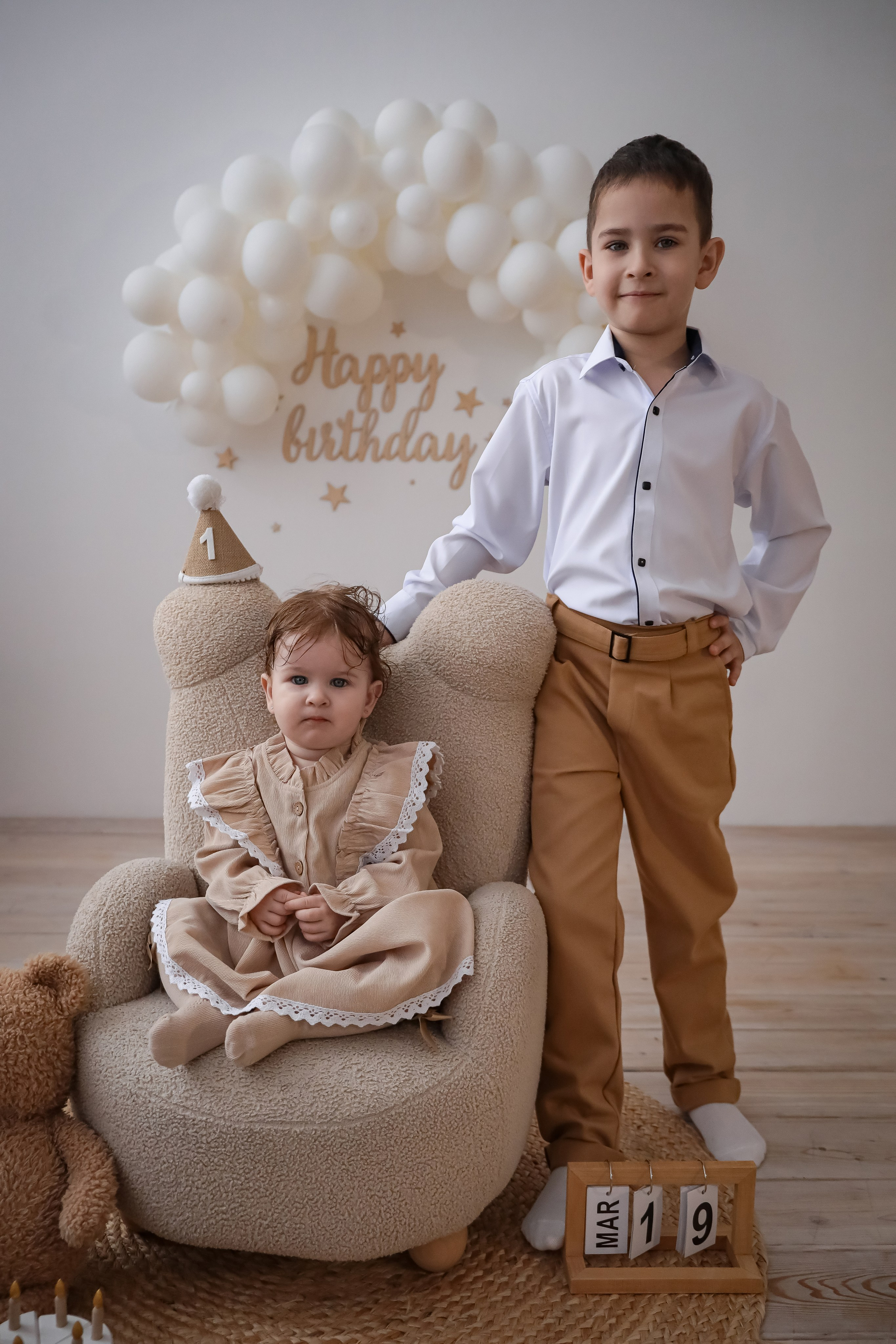 Арине 1 годик. Фотограф г. Хабаровск. Семейные и индивидуальные съёмки