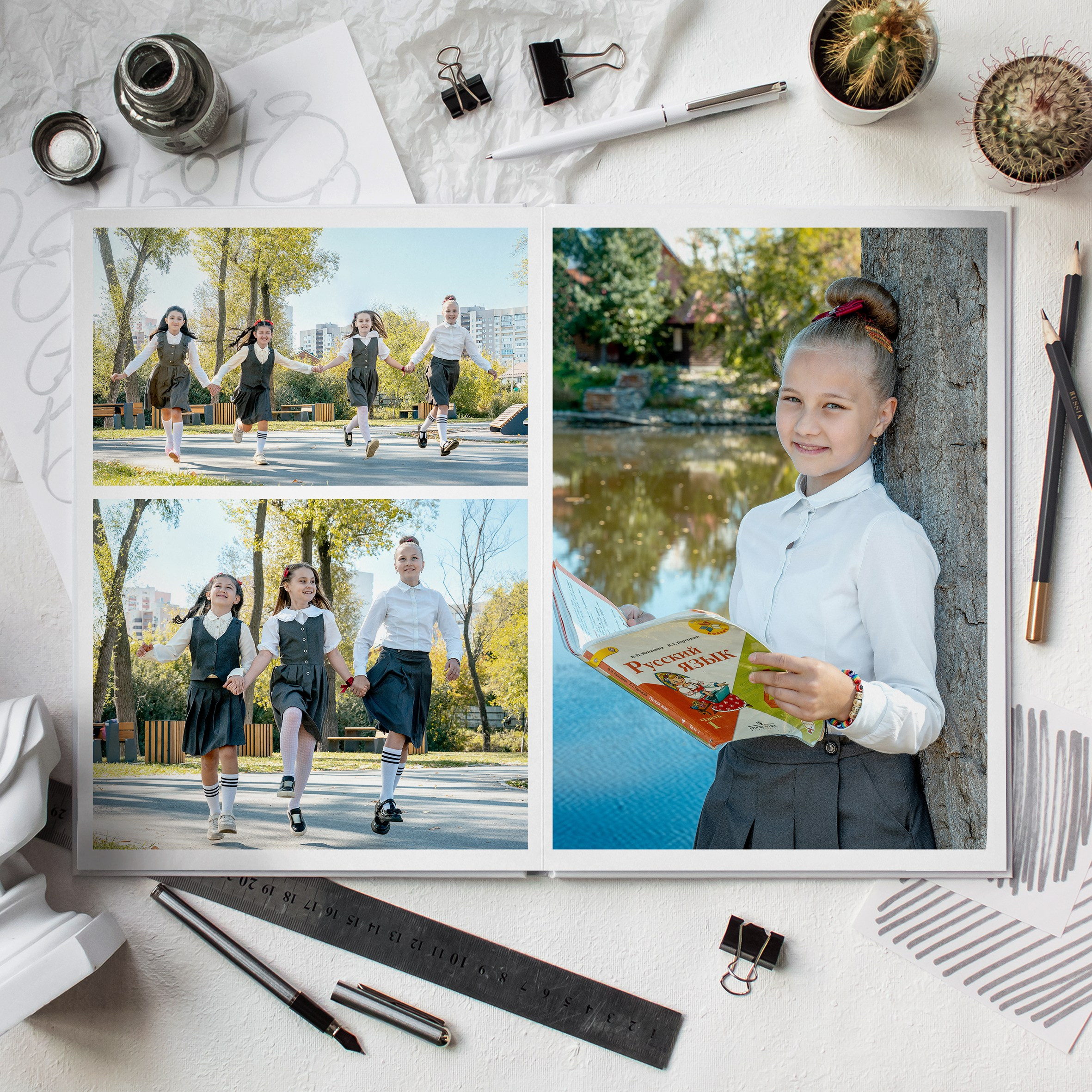 Выпускной альбом из начальной школы