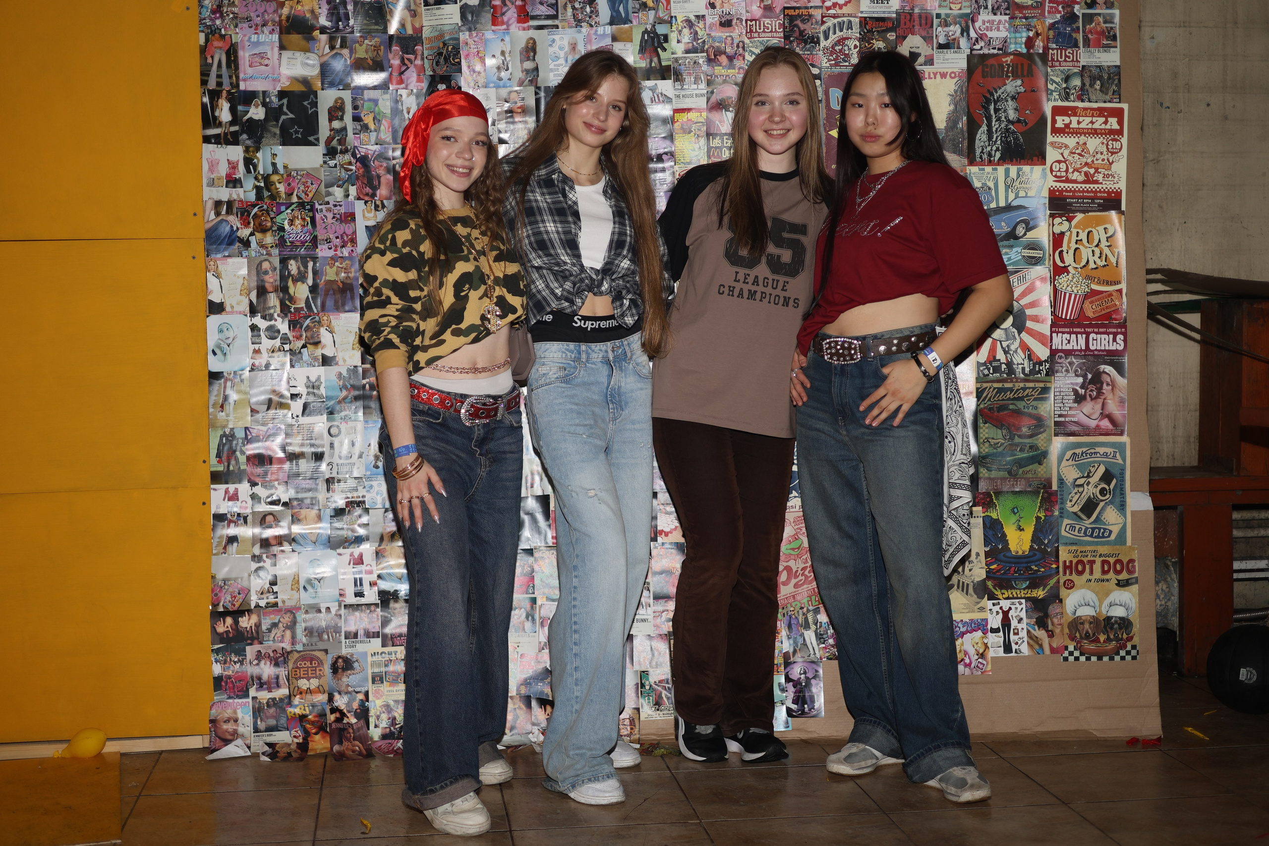 Student american-style party. Mintonov's Film Studio