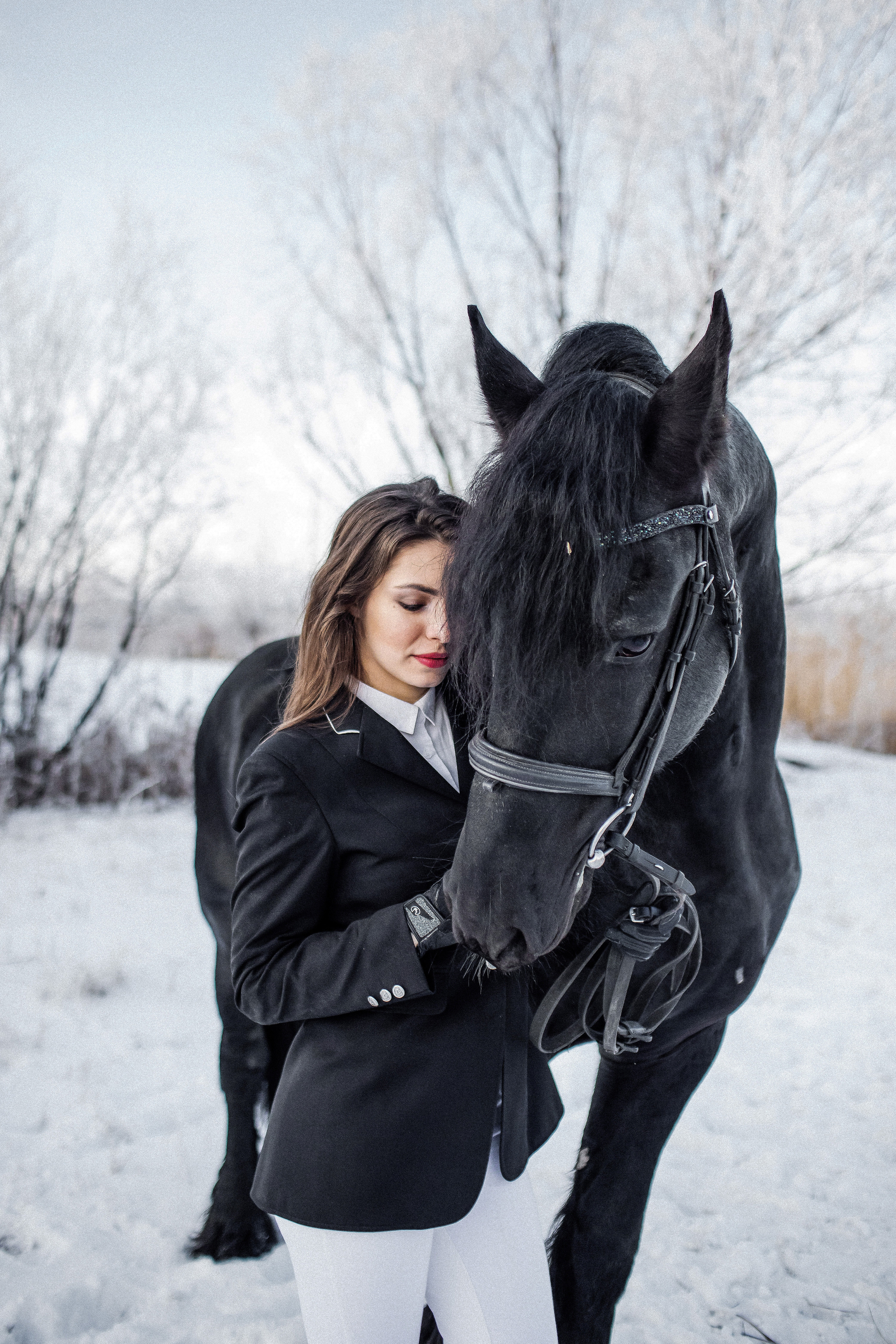 Зима — это прекрасное время года, когда можно устроить фотосессию. Фотограф в Москве Света Клевакина