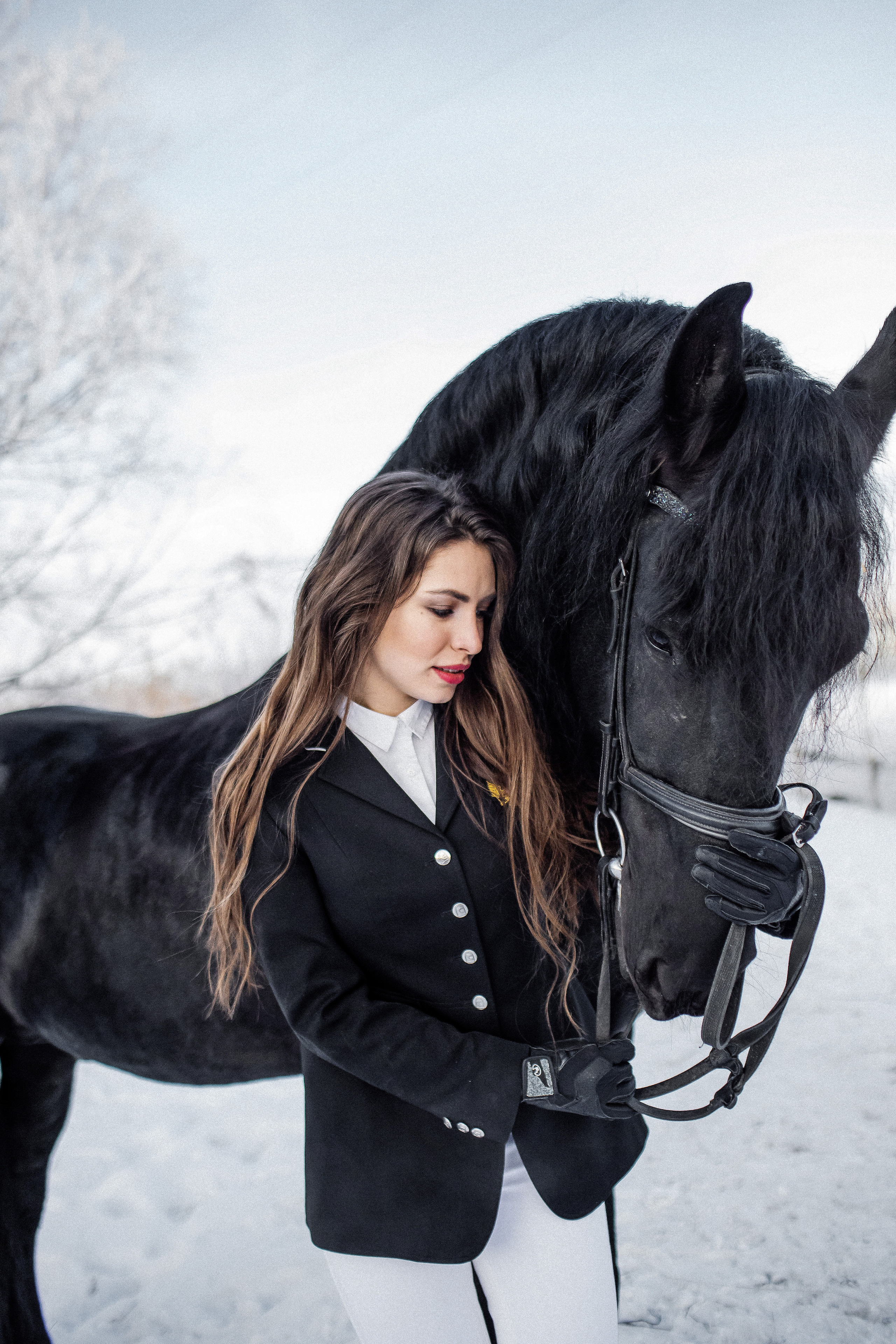 Зима — это прекрасное время года, когда можно устроить фотосессию. Фотограф в Москве Света Клевакина