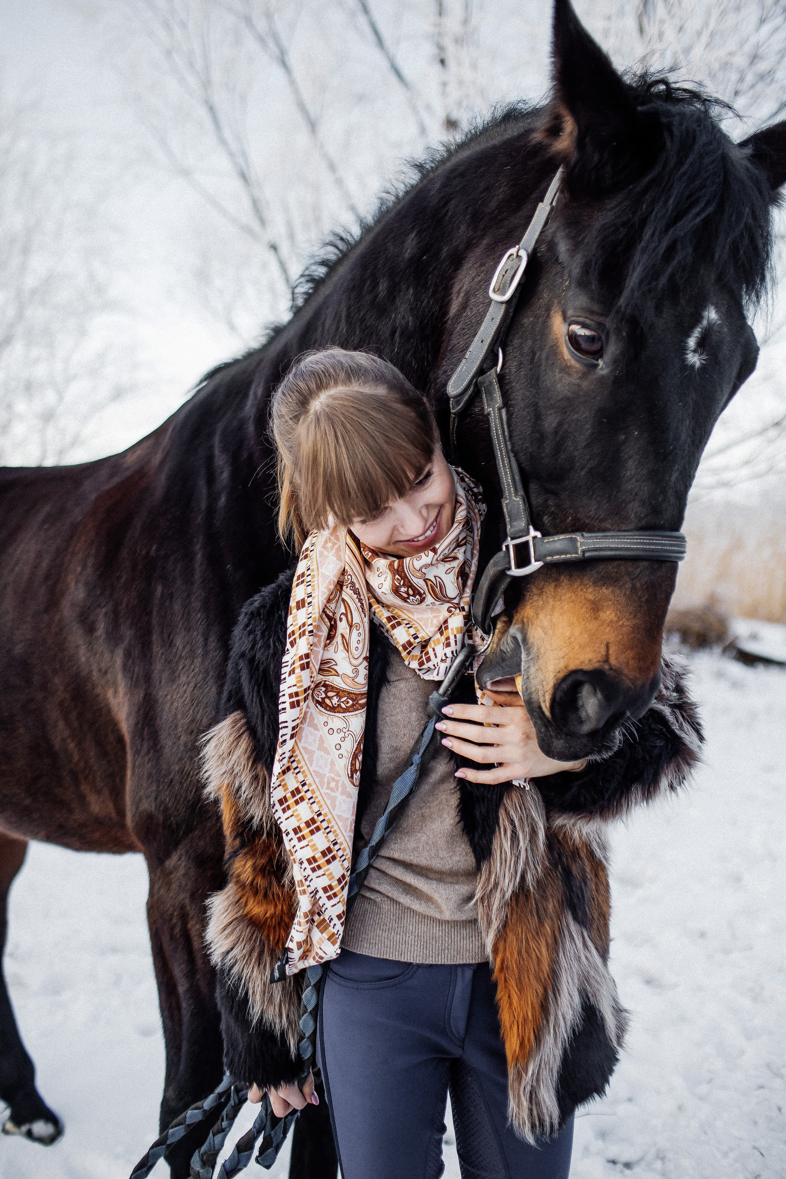 Зима — это прекрасное время года, когда можно устроить фотосессию. Фотограф в Москве Света Клевакина