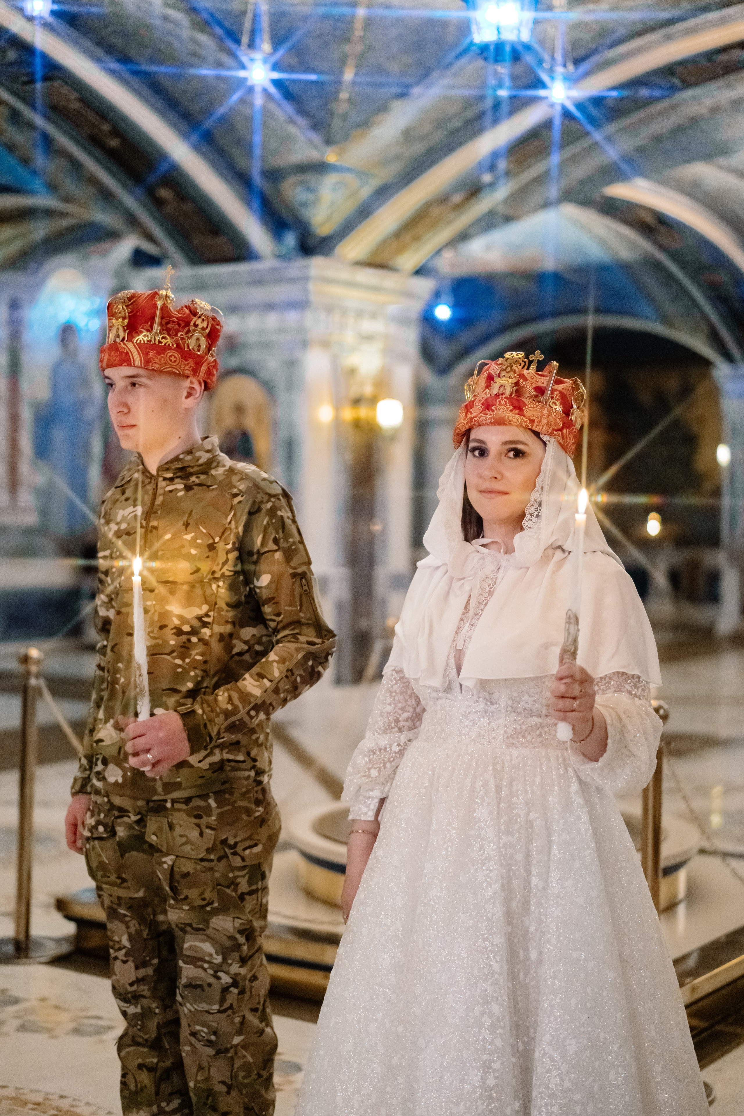 Венчание в Главном храме вооруженных сил (Патриот). Семейный фотограф Одинцово Москва Наталия Черенкова