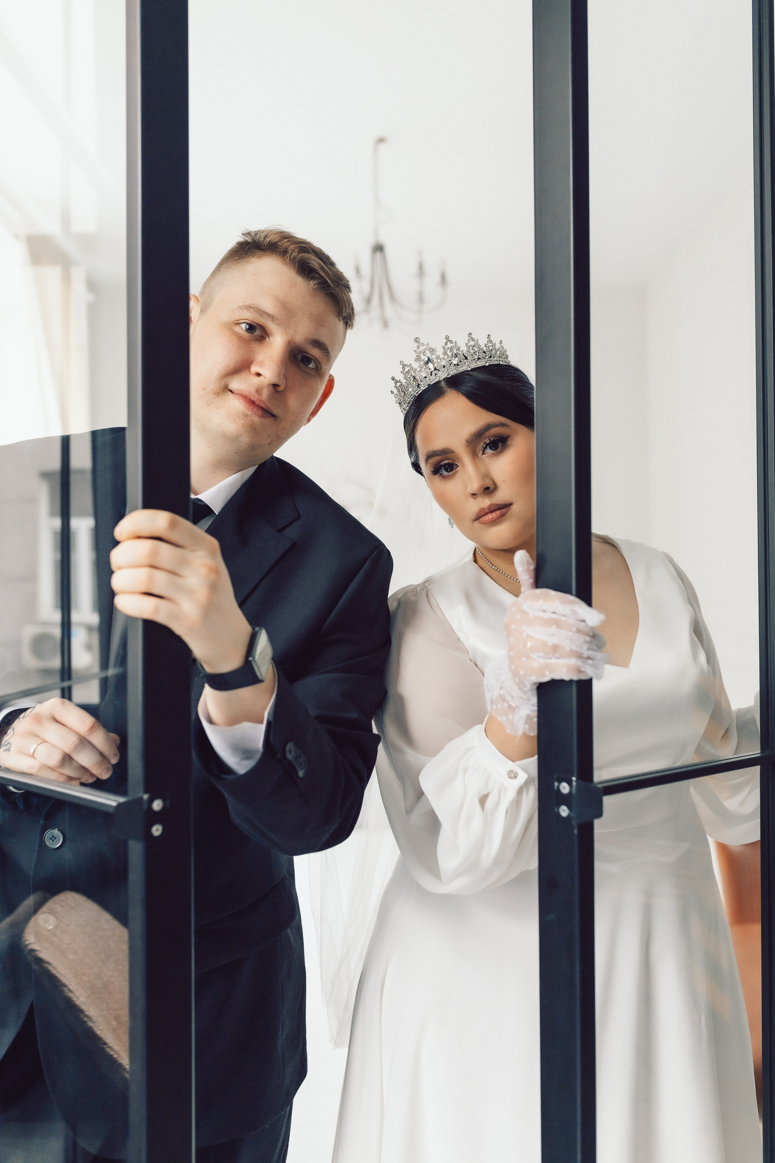 Свадебная съемка в студии. Фотограф Красноярск Архипова Алина