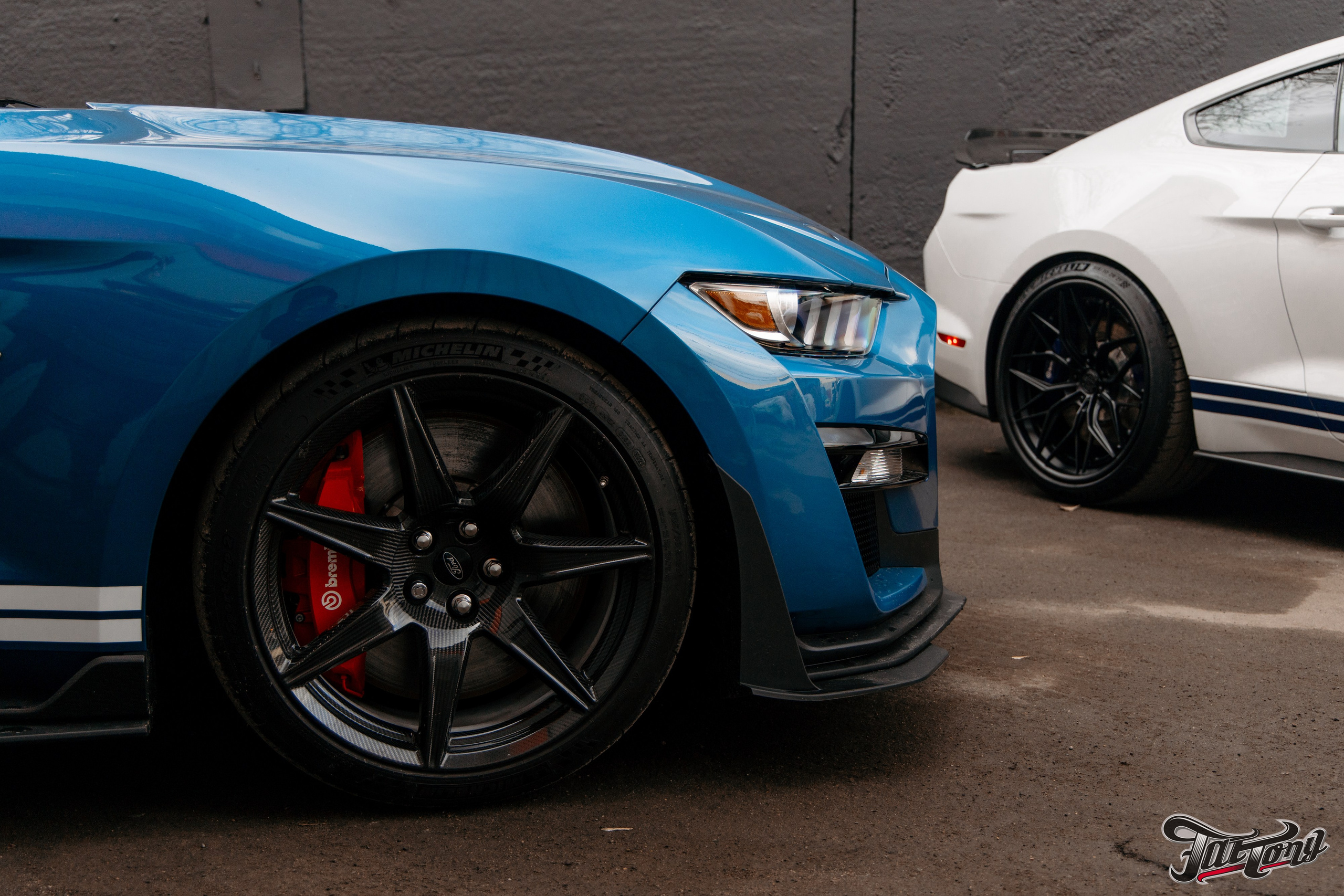 Mustang Shelby GT500 X2. DeLorein