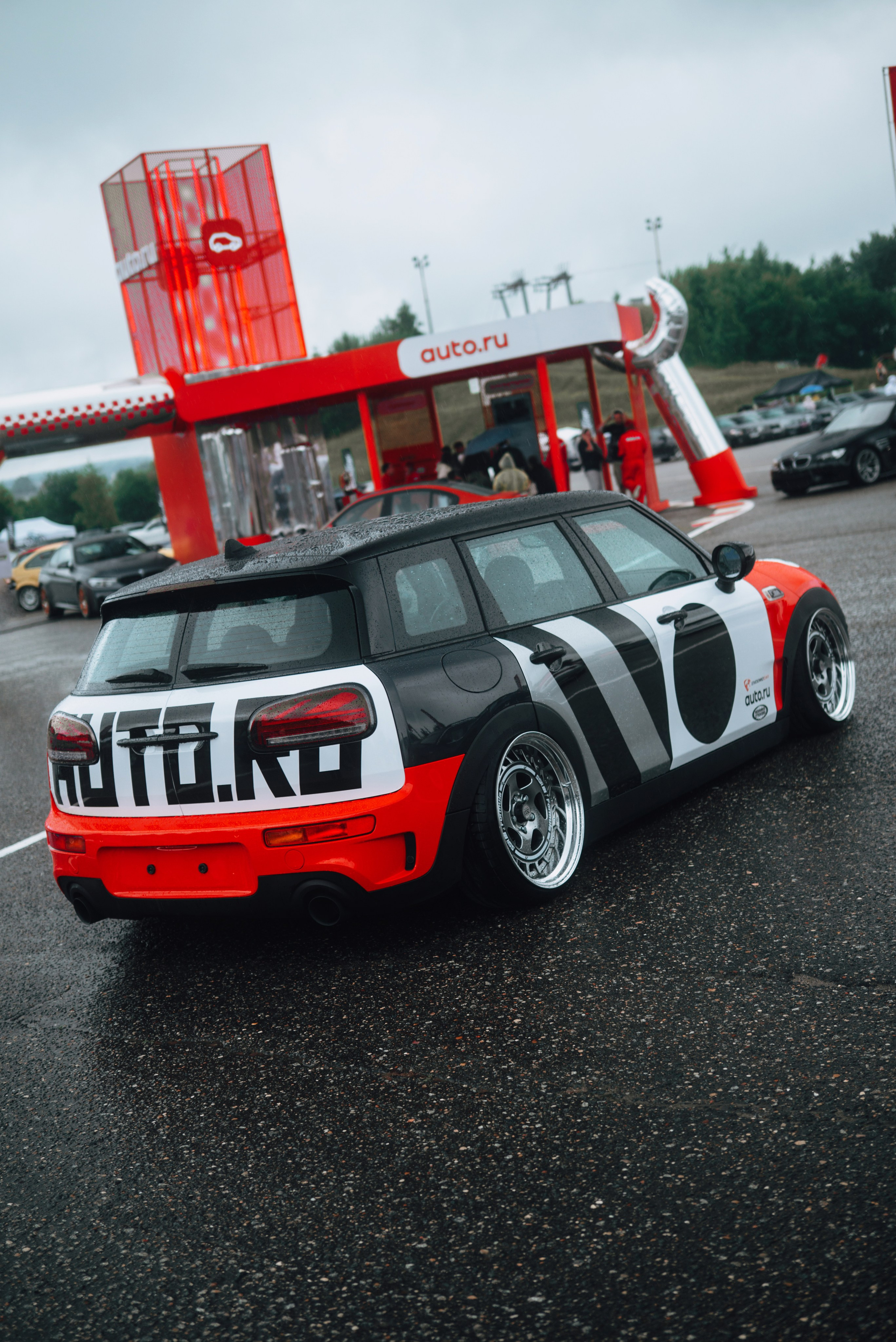 Mini Clubman Auto.ru & Resource Stickers. DeLorein