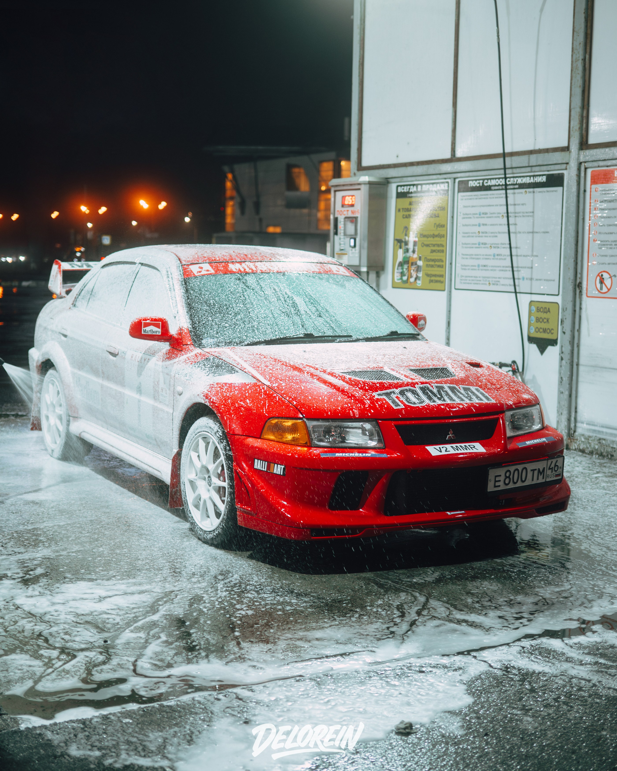 Mitsubishi Lancer Evo VI Tommy Makinen Edition. DeLorein