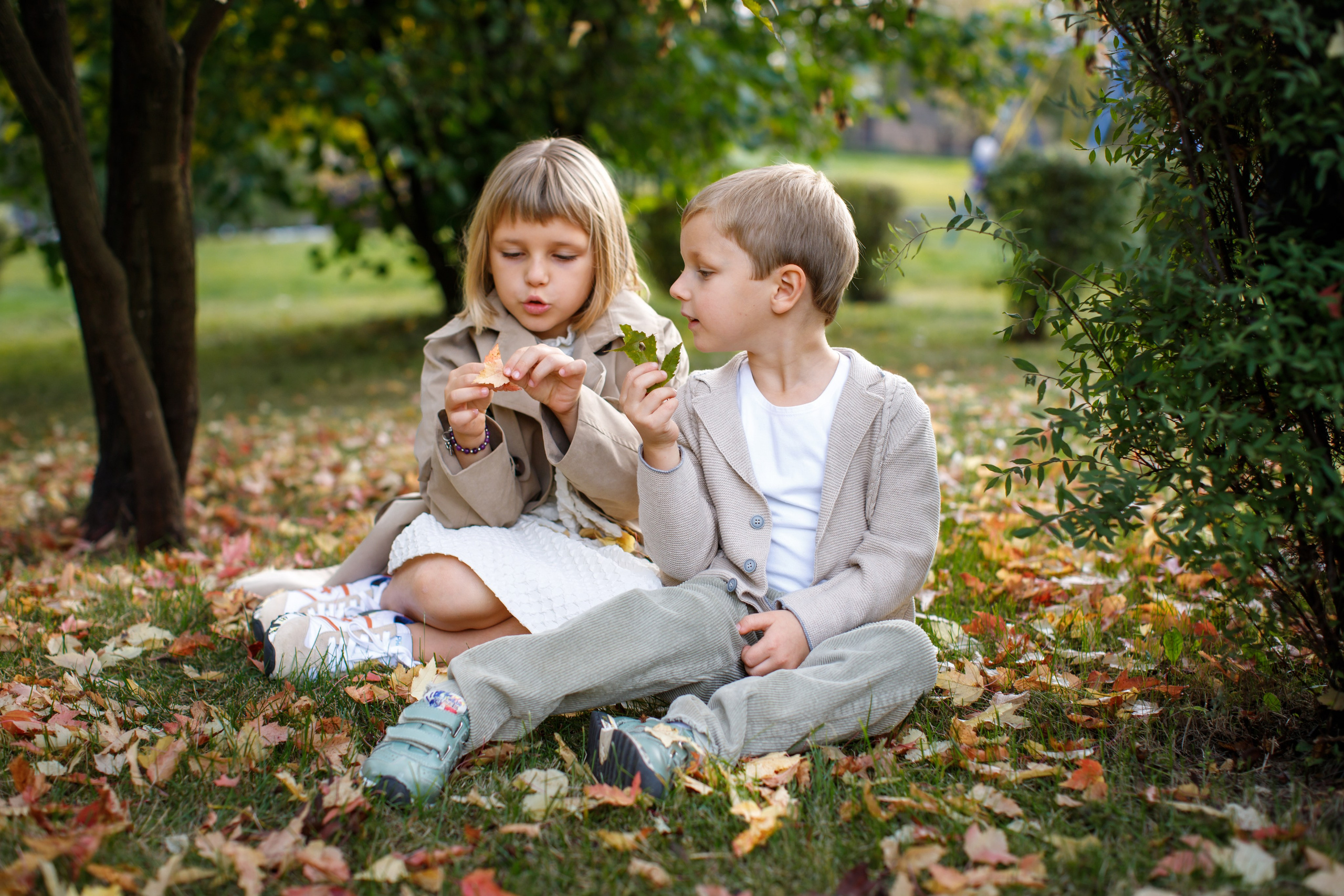 Осень. Детский и семейный фотограф Мария Киселёва. Москва