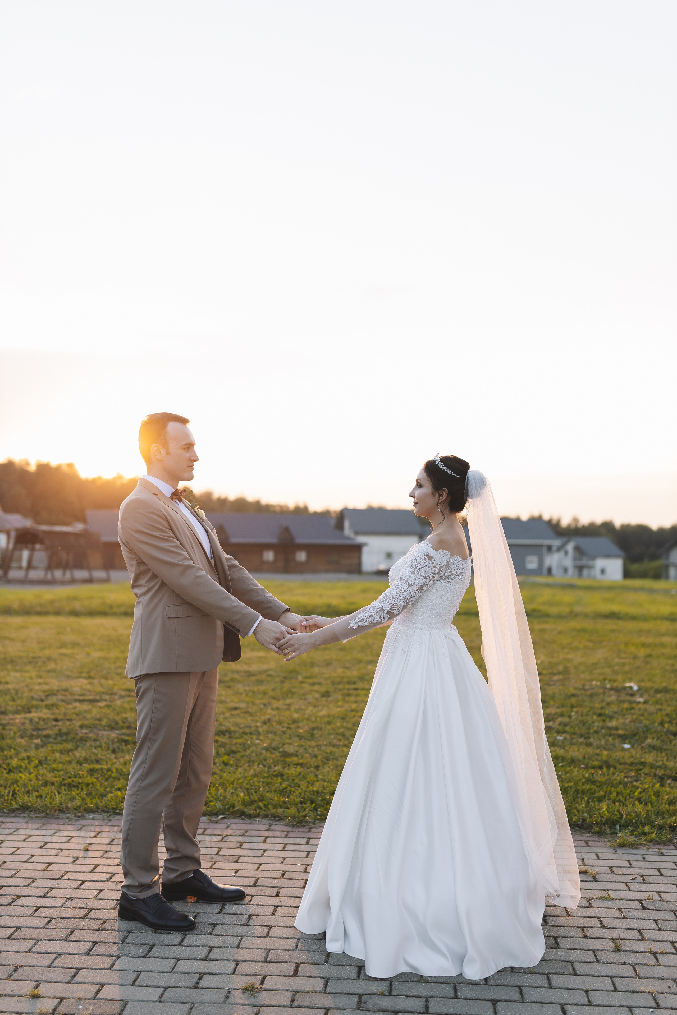 Свадебная фотосессия в Парк-отеле Орловский. Свадебный фотограф в Москве — Оскар Гелманов