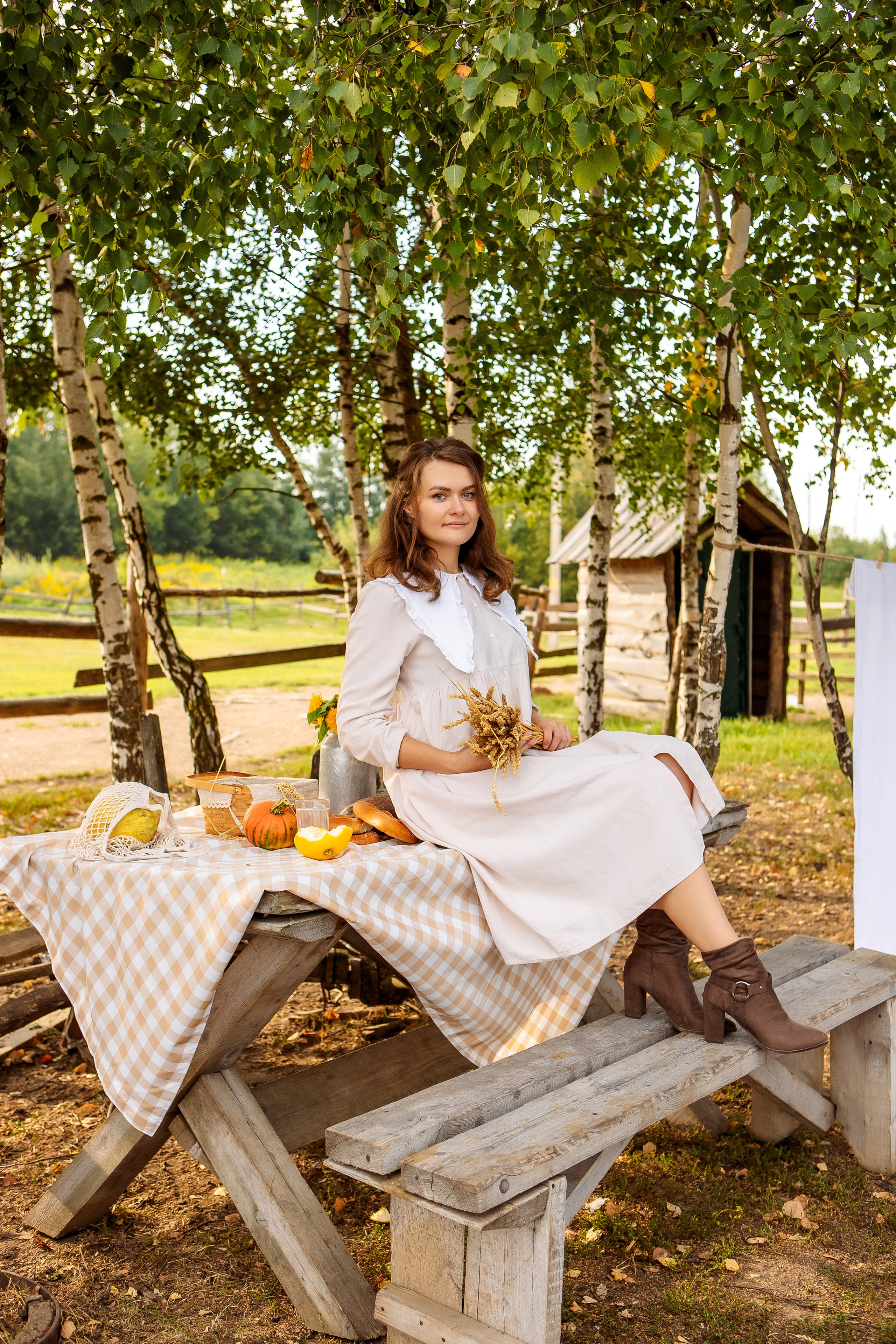 Фотодень на ферме. Семейный детский фотограф. Фотосессия в Минске