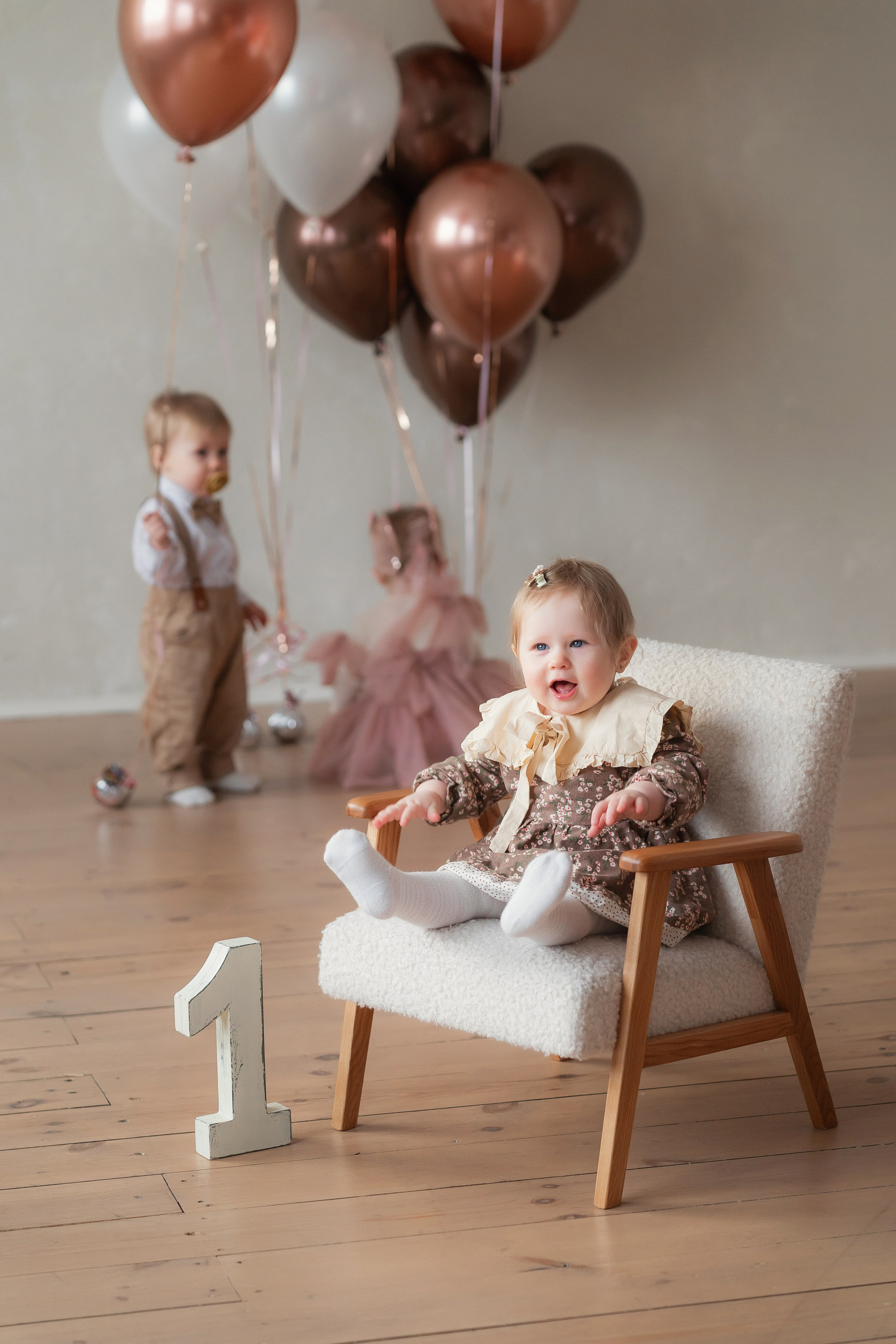 Съёмка годика для Авроры и Арсения. Фотограф Благовещенск Анна Емельянова