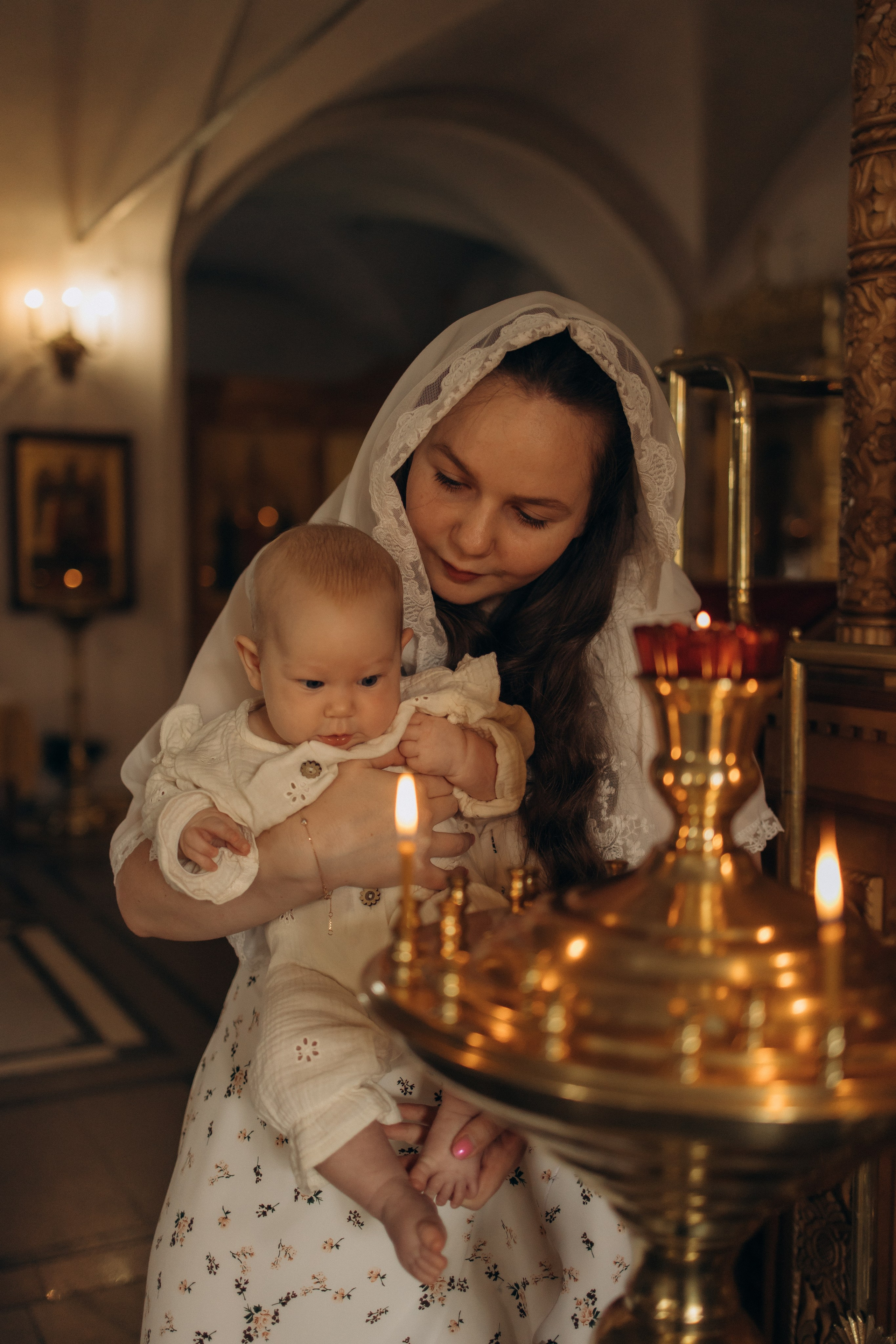 Крещение Сони. Фотограф Анастасия Бобылева, Москва и Московская область